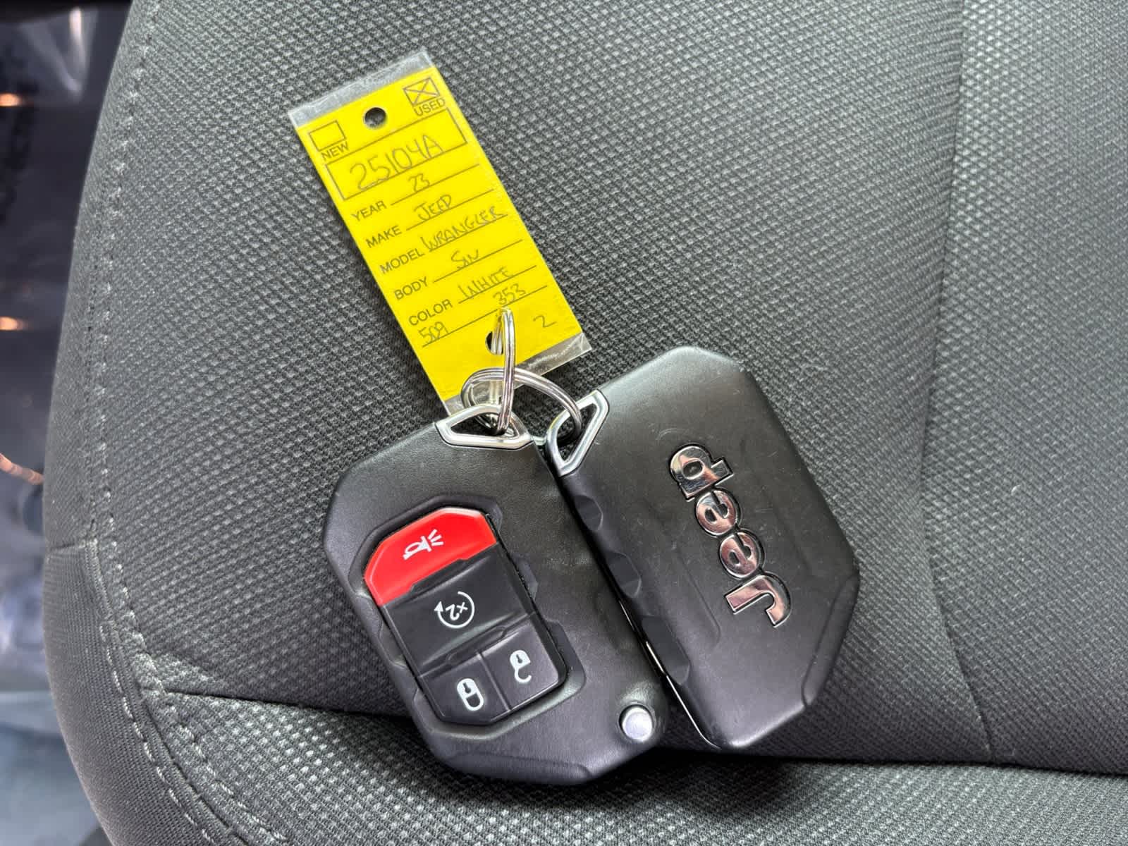 used 2023 Jeep Wrangler car, priced at $35,998