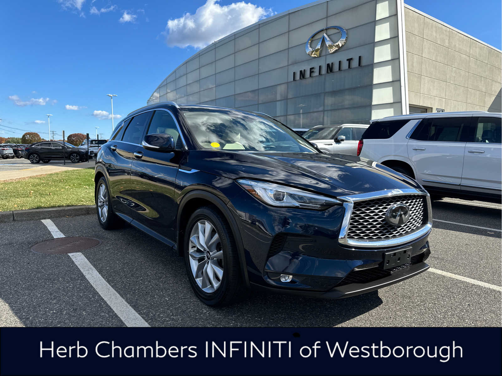 used 2020 INFINITI QX50 car, priced at $23,998