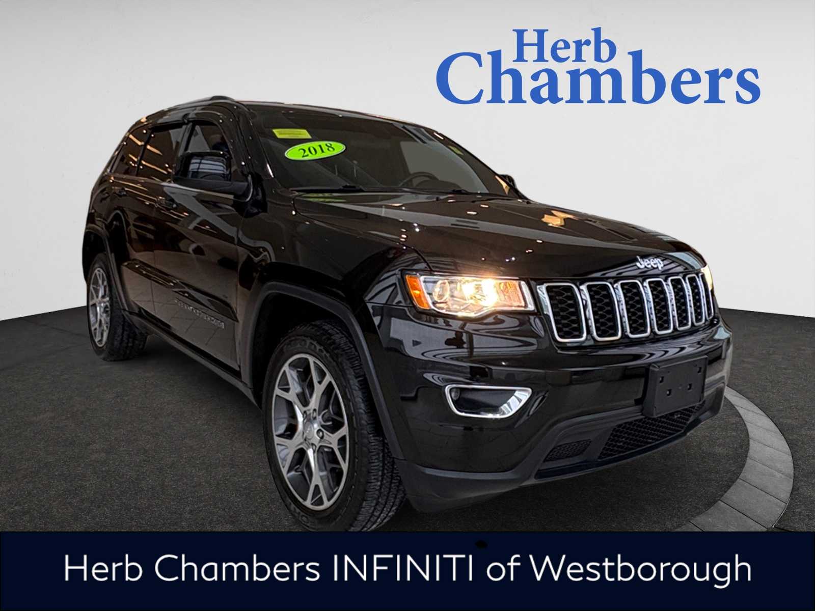 used 2018 Jeep Grand Cherokee car, priced at $17,998