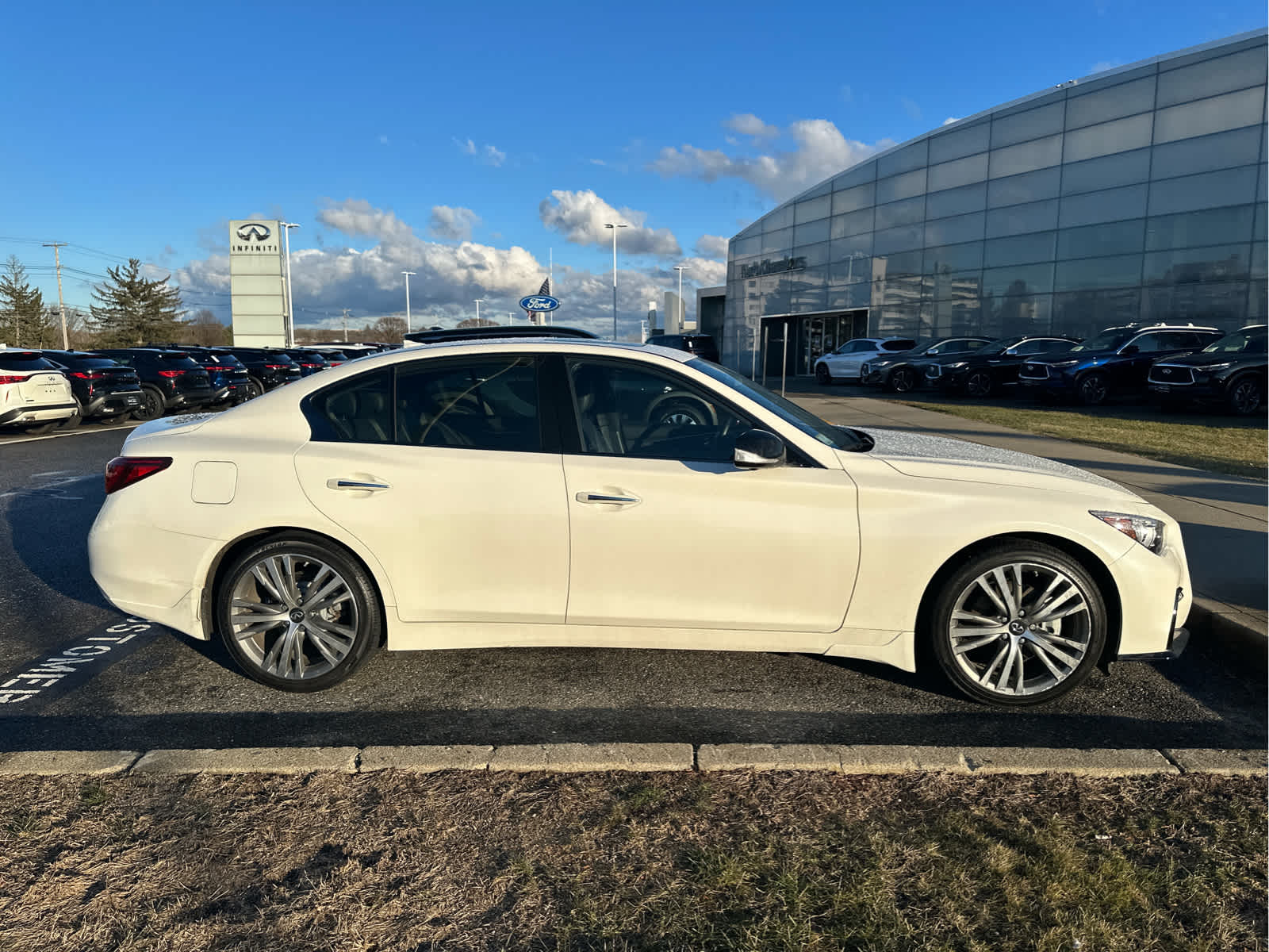 used 2023 INFINITI Q50 car, priced at $36,898