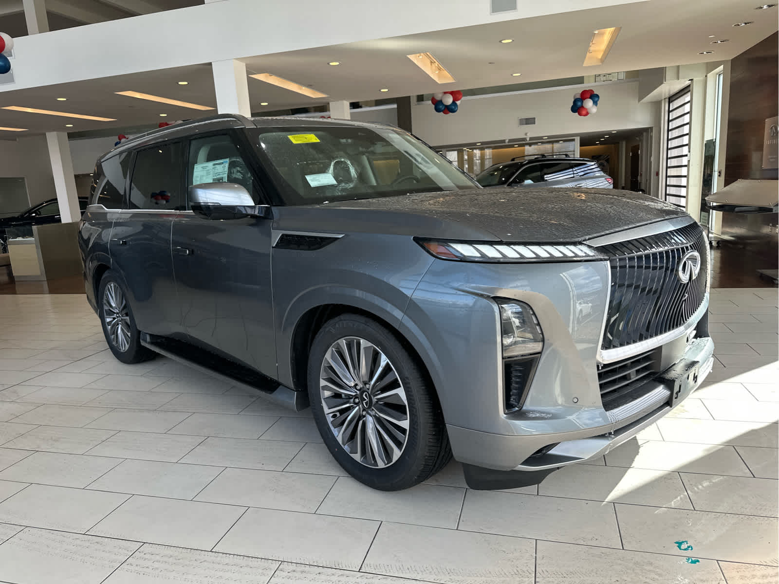 new 2025 INFINITI QX80 car, priced at $98,464