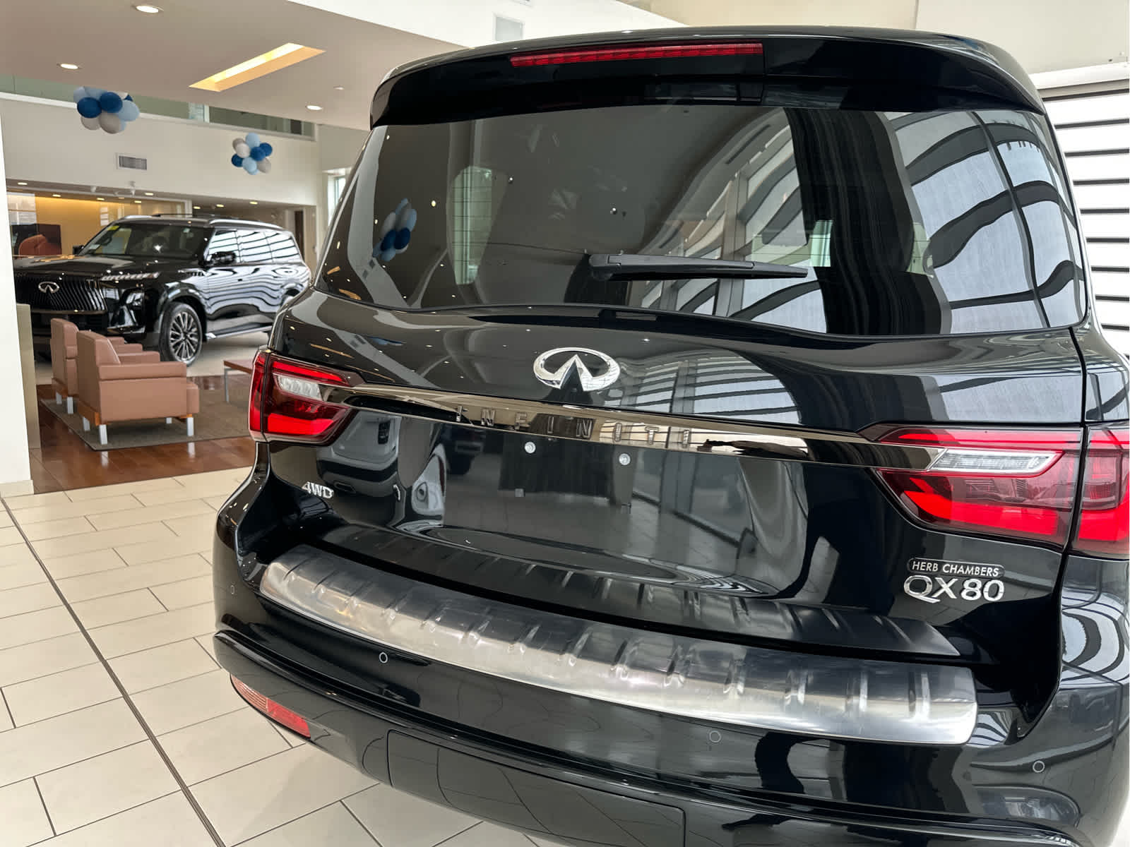 used 2024 INFINITI QX80 car, priced at $67,498