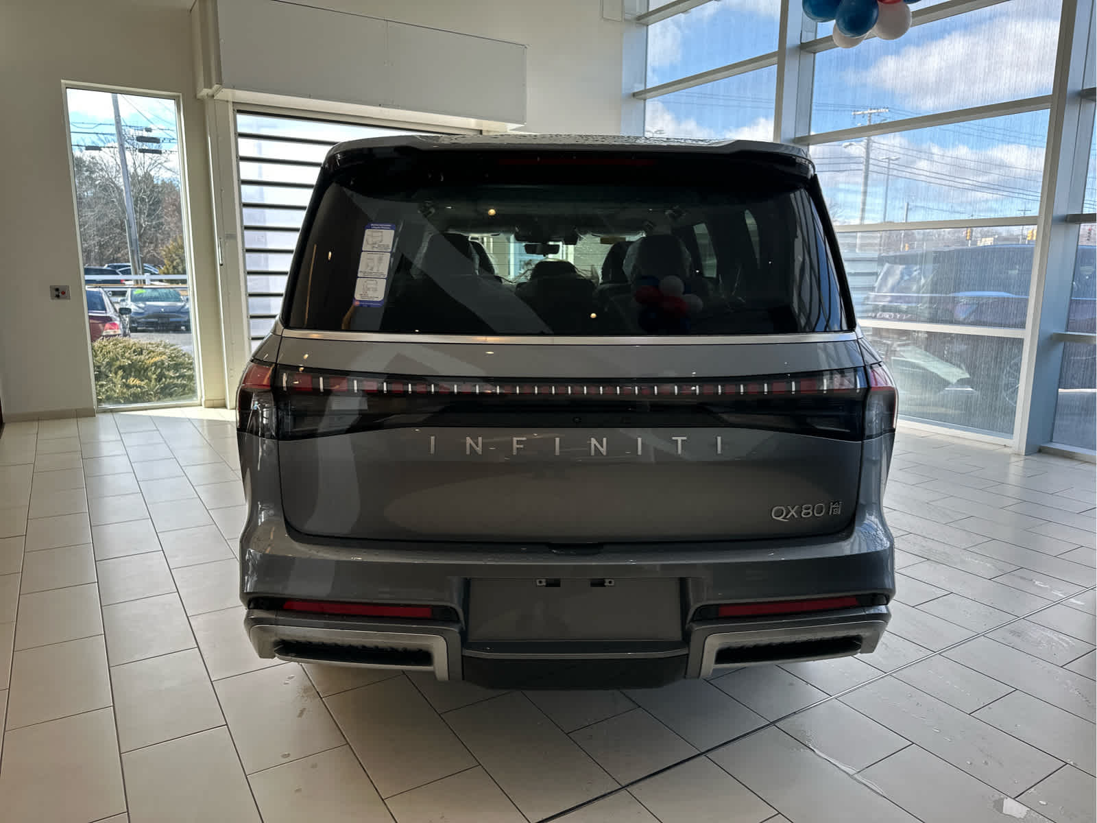 new 2025 INFINITI QX80 car, priced at $98,464