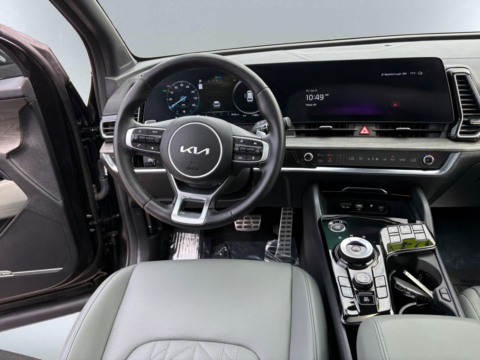 used 2024 Kia Sportage Plug-In Hybrid car, priced at $36,998