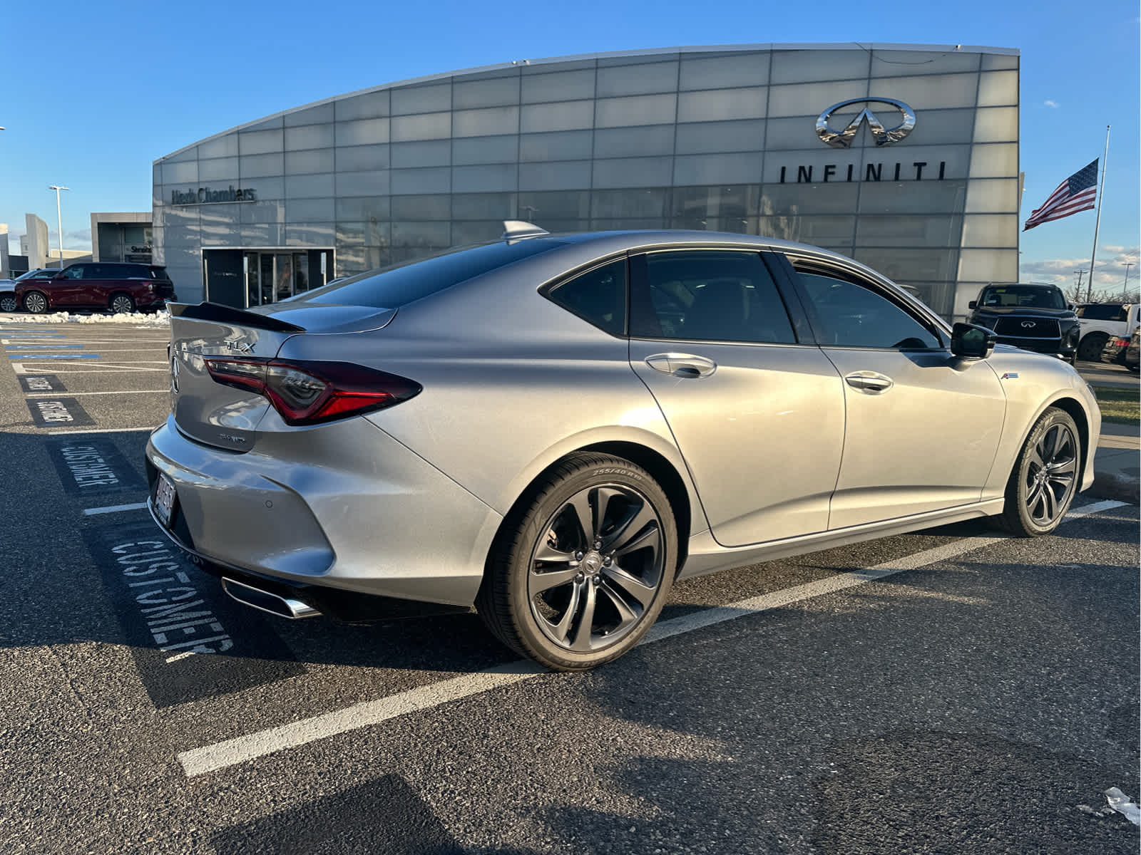 used 2021 Acura TLX car, priced at $30,998