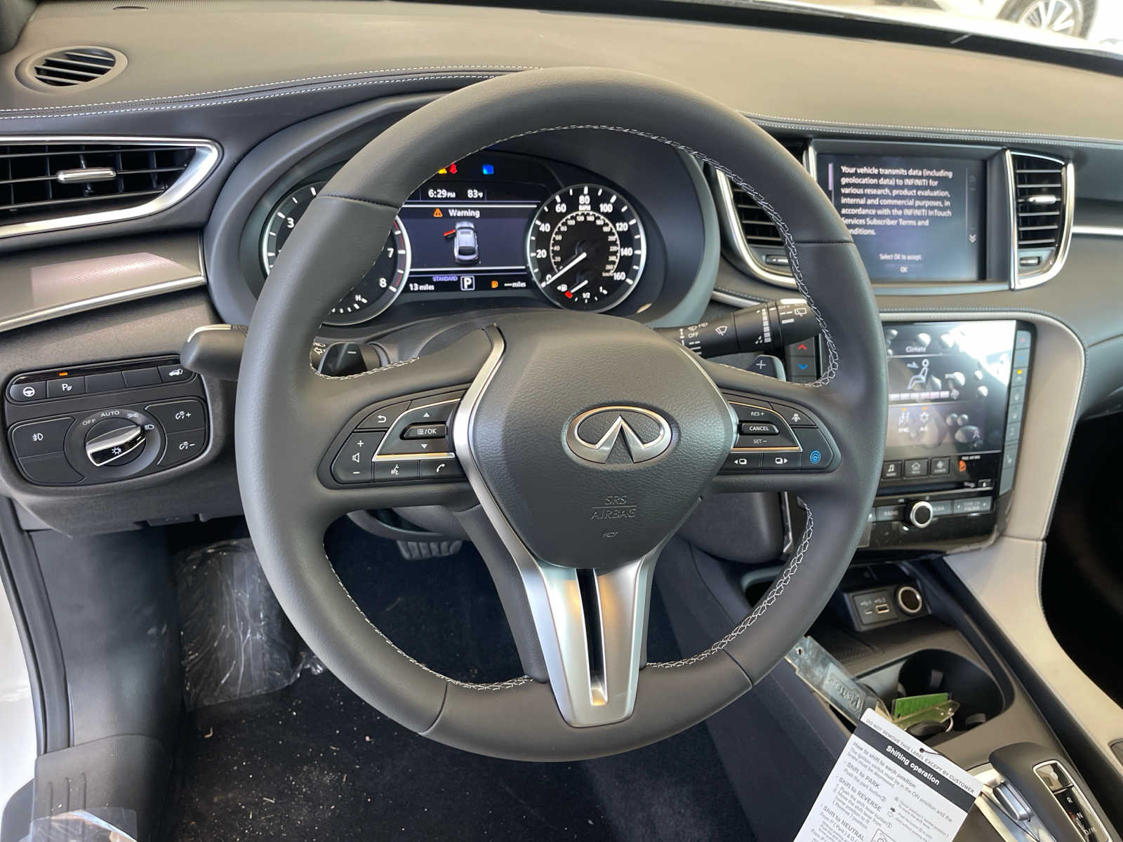 new 2025 INFINITI QX55 car, priced at $49,774