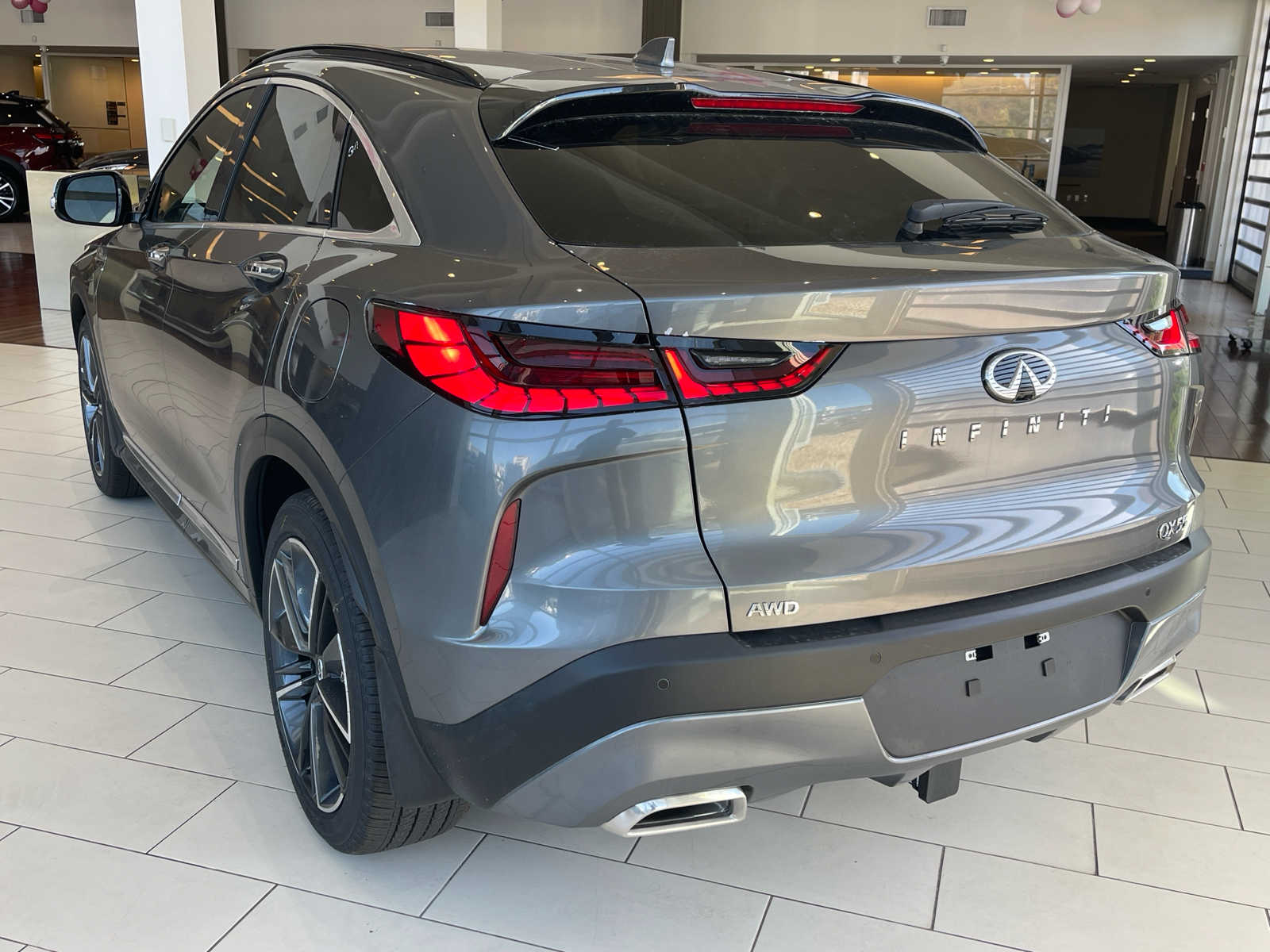 new 2025 INFINITI QX55 car, priced at $58,955