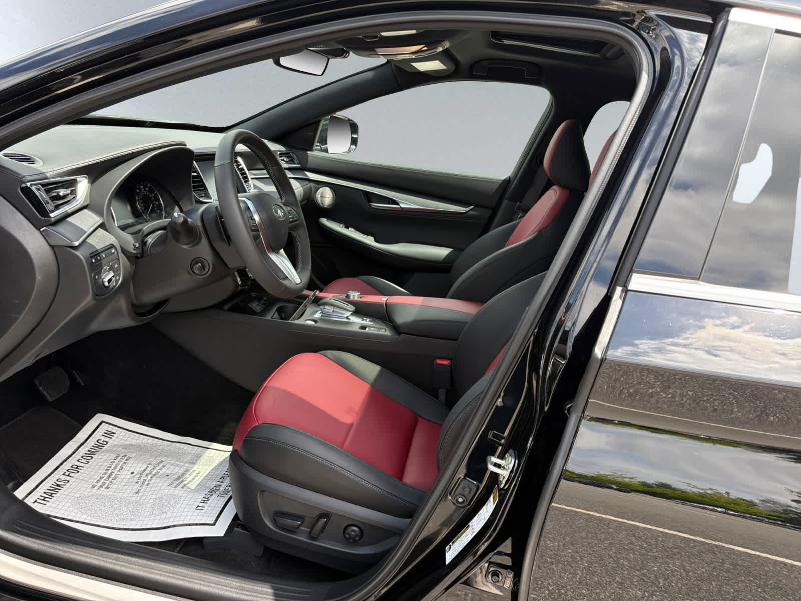 new 2025 INFINITI QX55 car, priced at $62,875