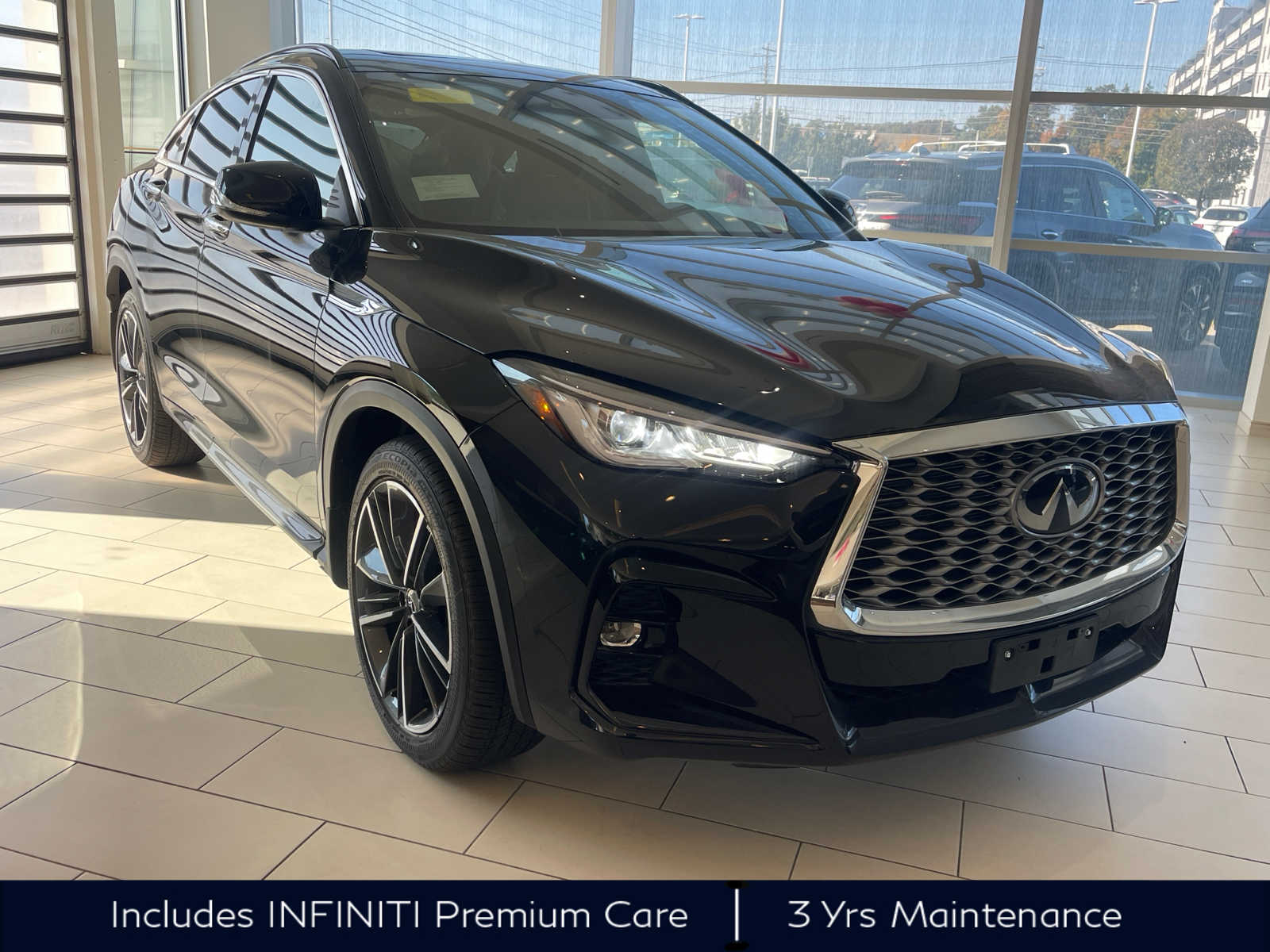 new 2025 INFINITI QX55 car, priced at $49,026