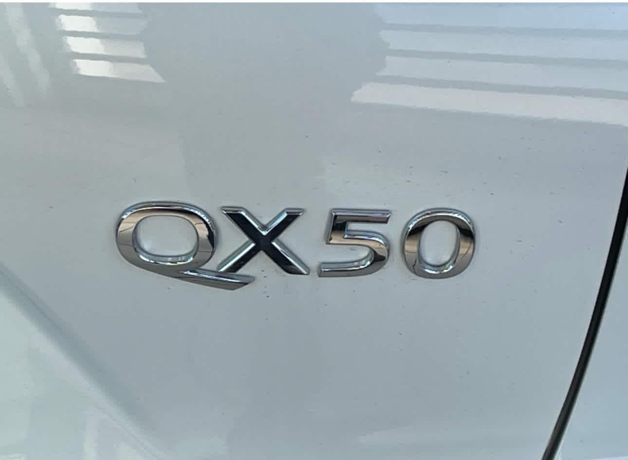 new 2025 INFINITI QX50 car, priced at $47,318