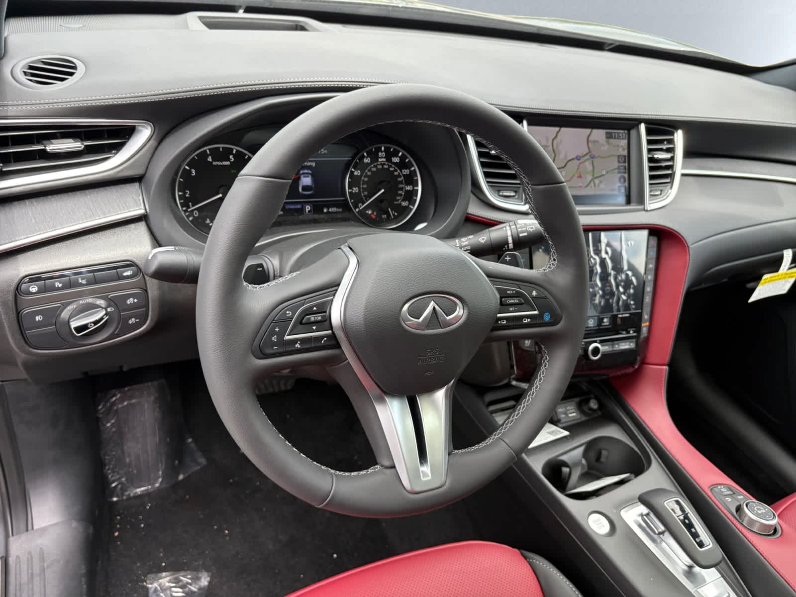 new 2025 INFINITI QX55 car, priced at $62,510