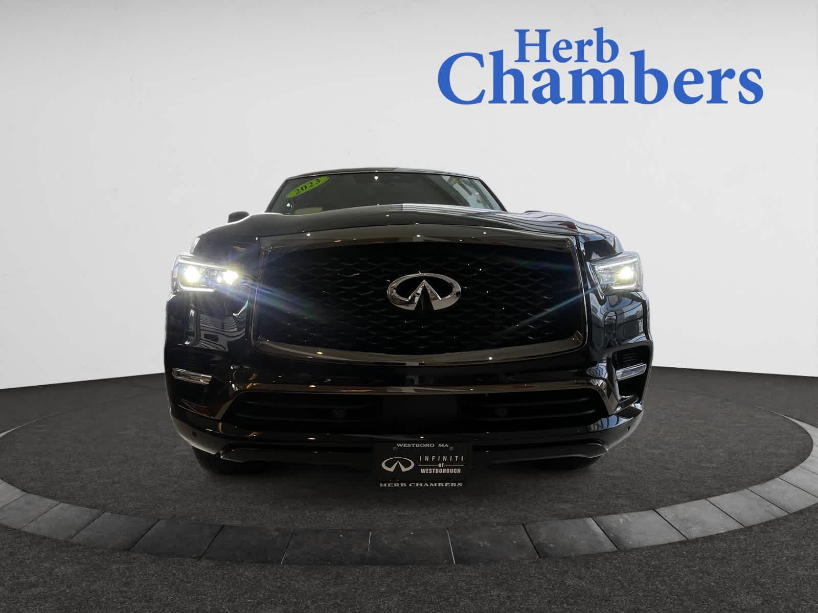 used 2023 INFINITI QX80 car, priced at $52,498