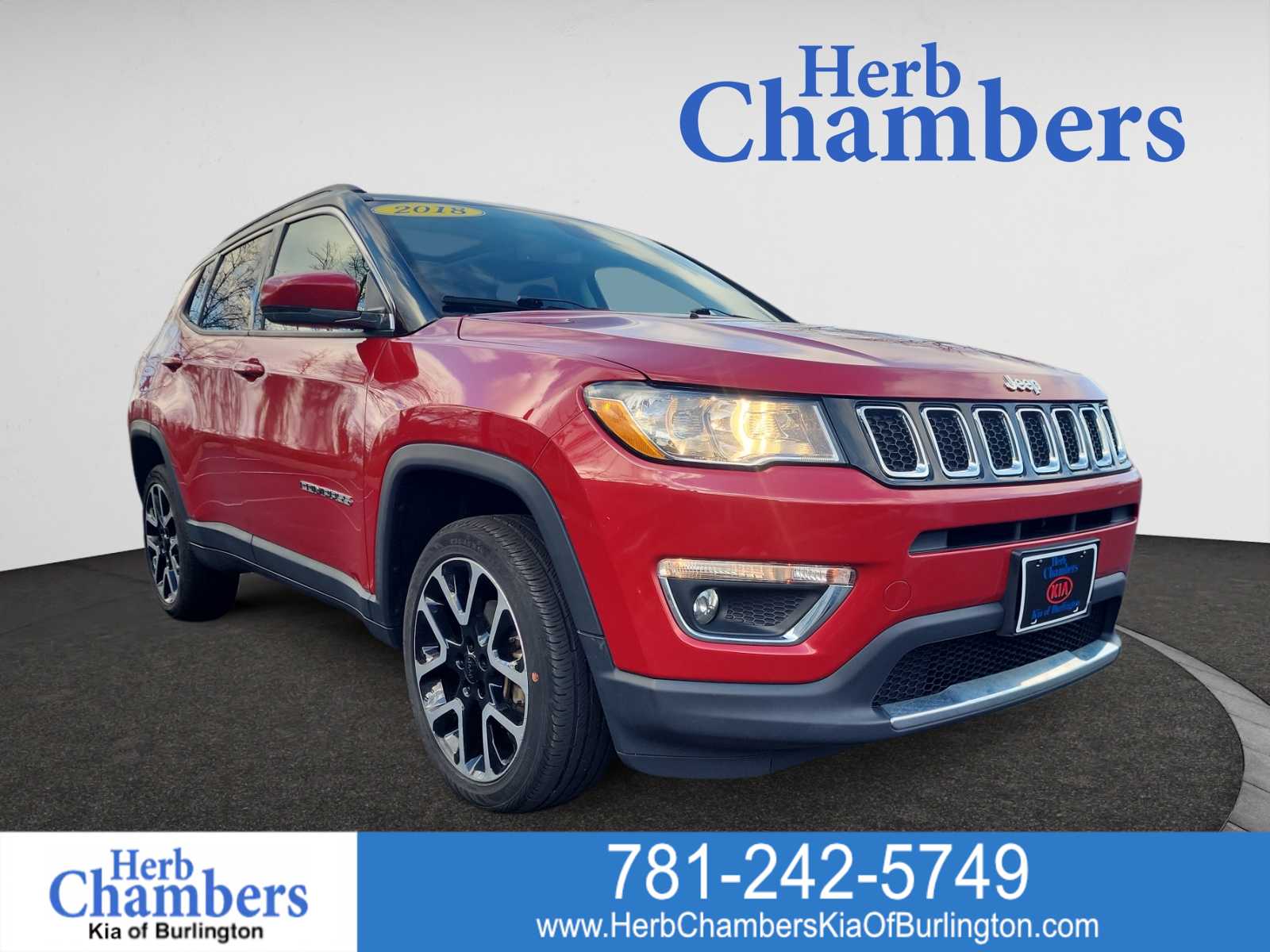 used 2018 Jeep Compass car, priced at $13,855