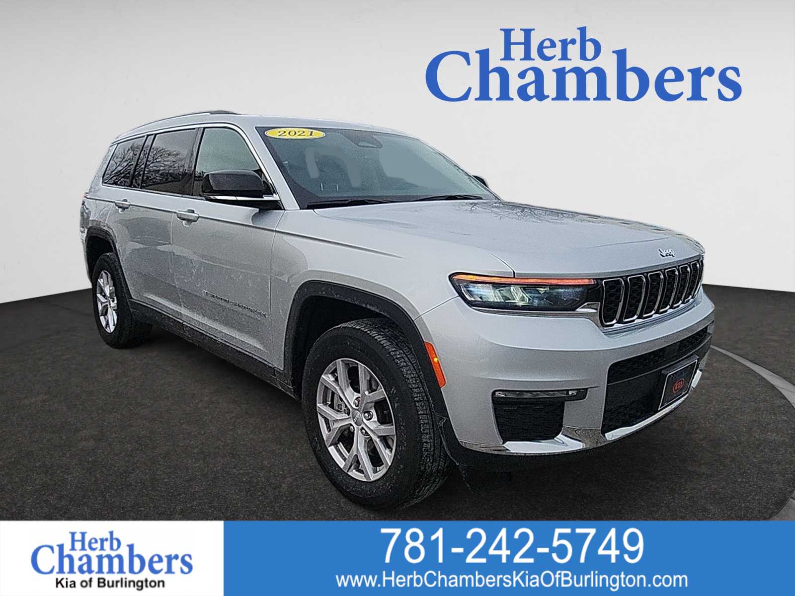 used 2021 Jeep Grand Cherokee L car, priced at $31,959