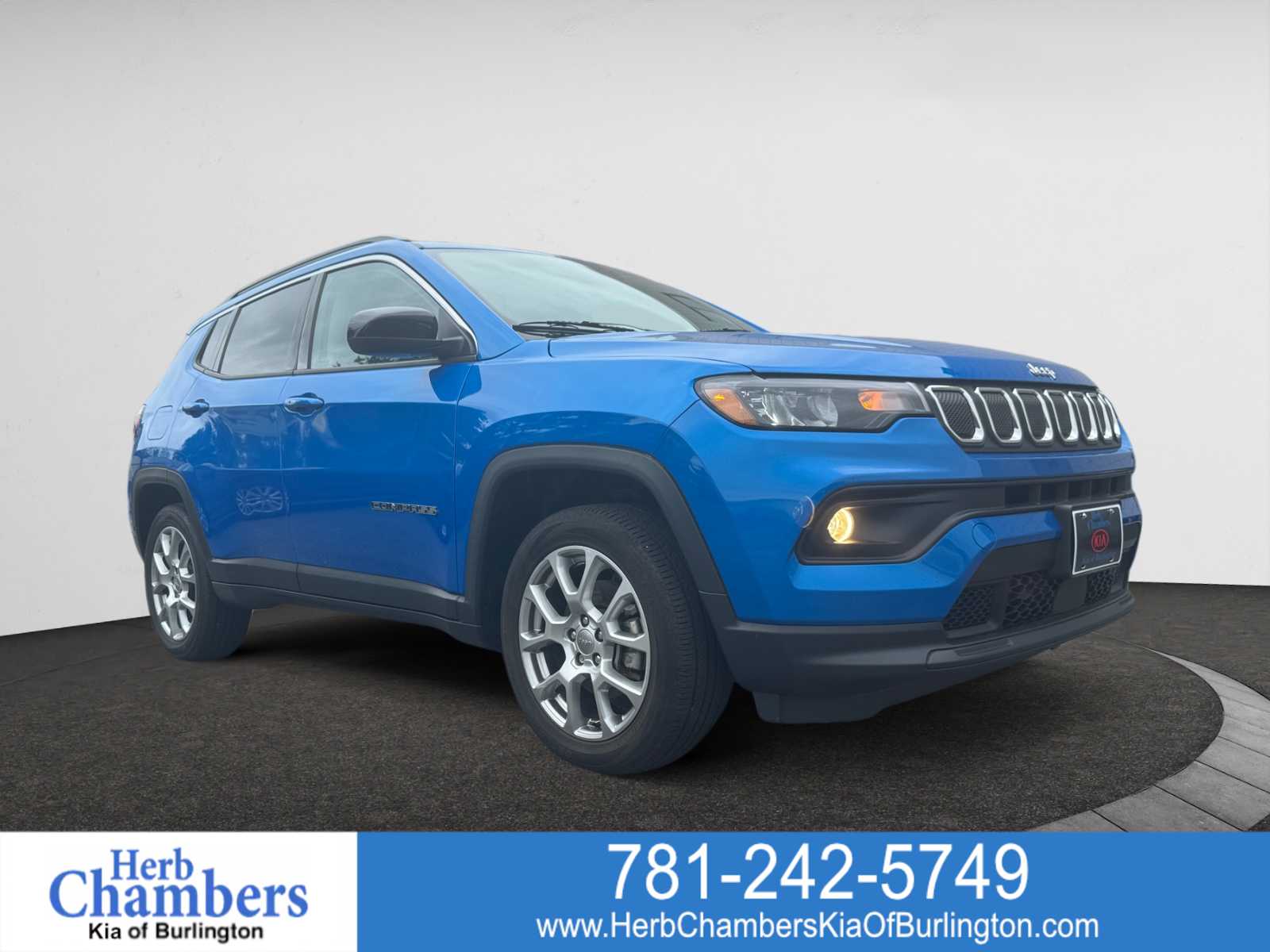 used 2022 Jeep Compass car, priced at $24,862