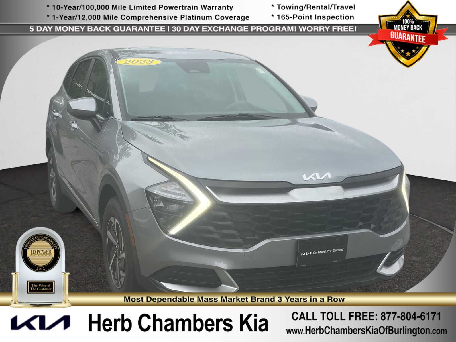 used 2023 Kia Sportage Hybrid car, priced at $27,138