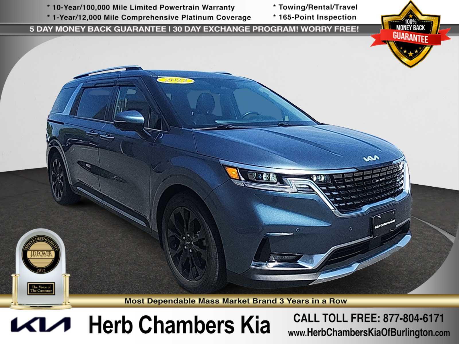used 2022 Kia Carnival car, priced at $36,839