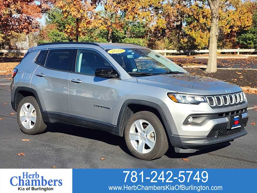 used 2022 Jeep Compass car, priced at $22,998