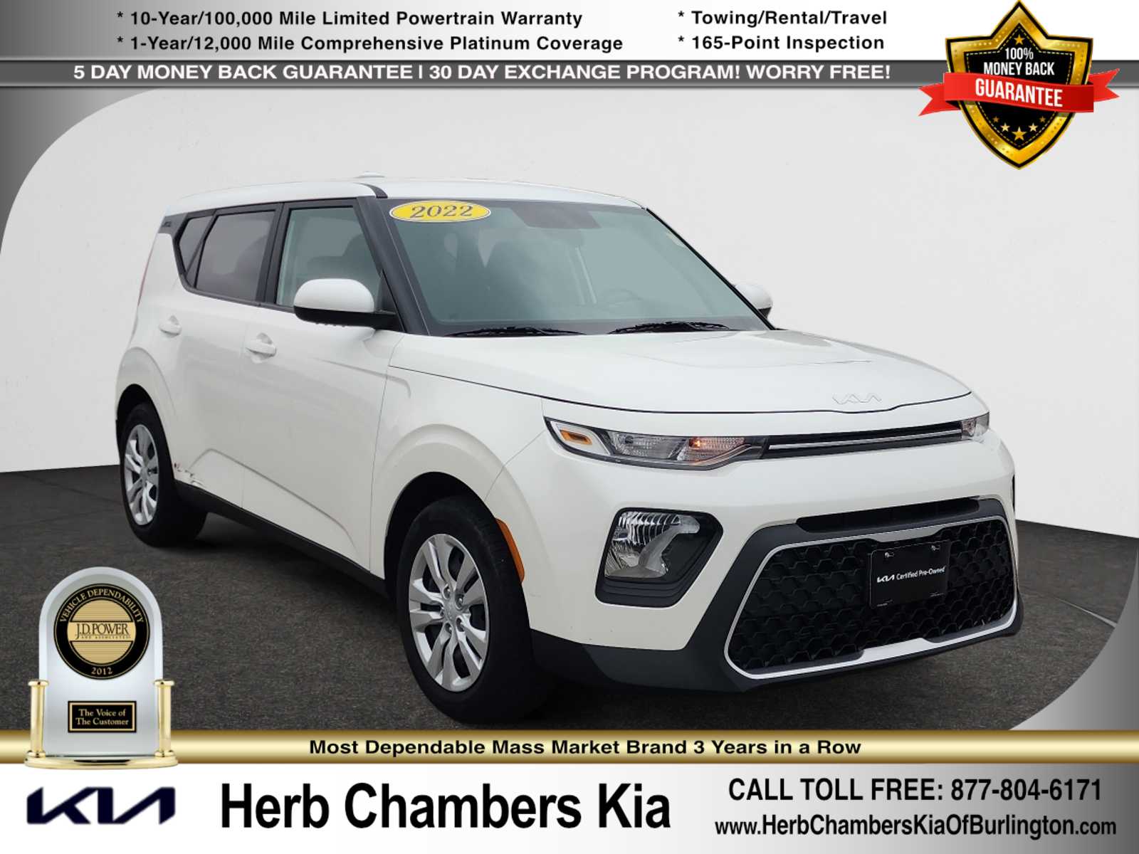 used 2022 Kia Soul car, priced at $17,499