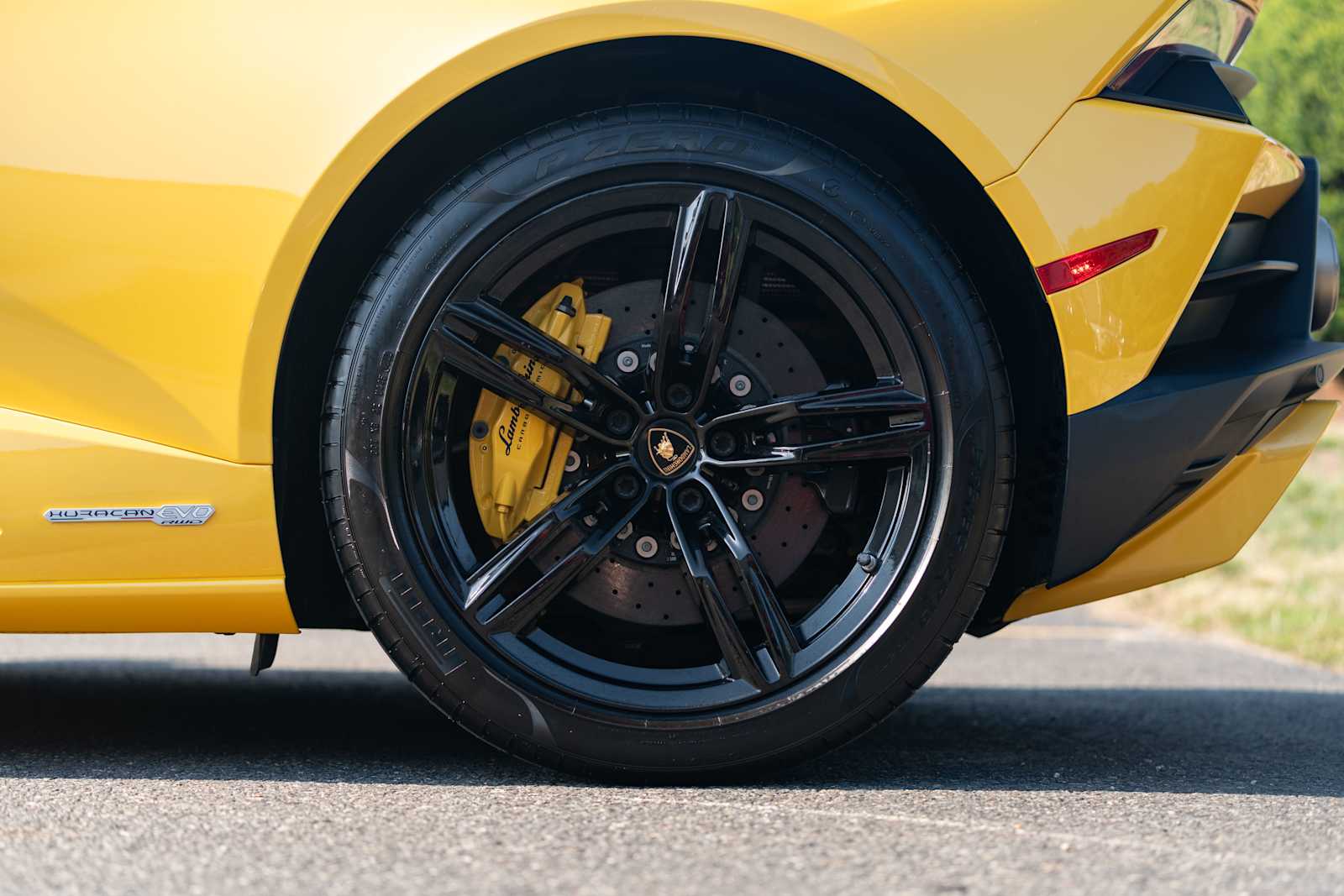 used 2023 Lamborghini Huracan EVO car, priced at $317,498