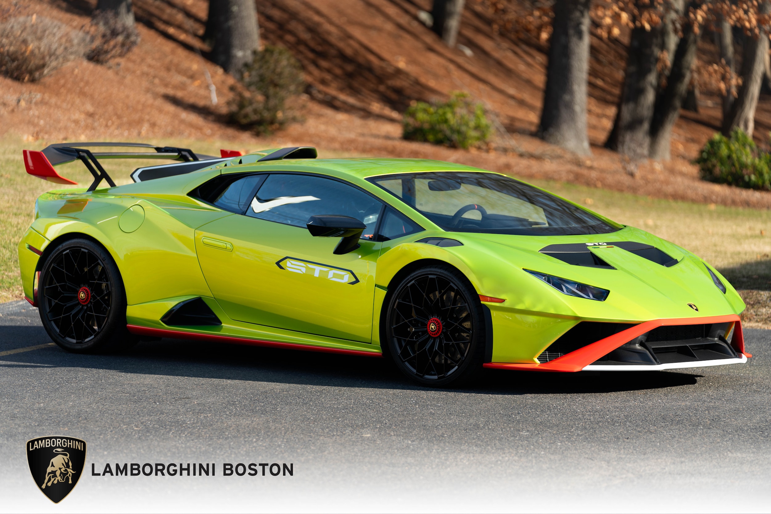 used 2021 Lamborghini Huracan STO car, priced at $338,998