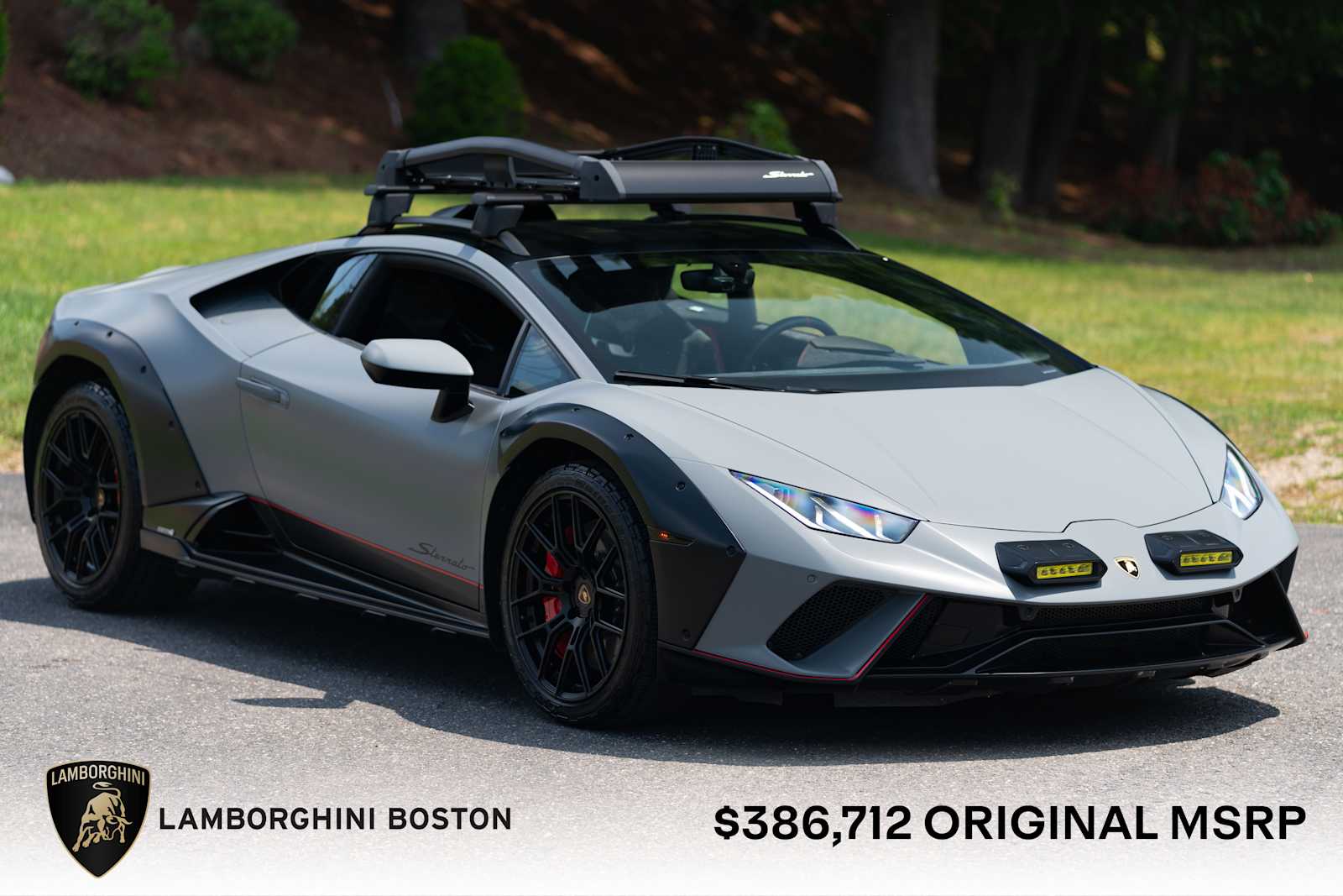 used 2023 Lamborghini Huracan Sterrato car, priced at $309,998