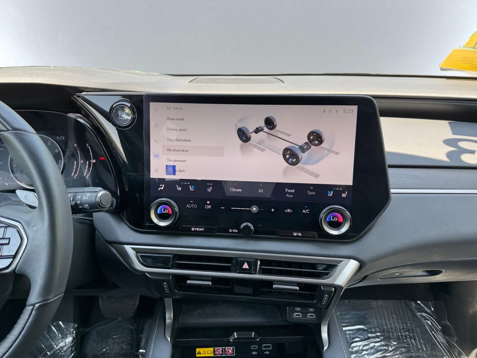 used 2023 Lexus RX car, priced at $49,998