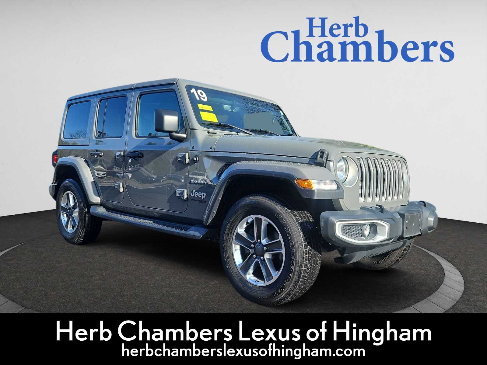 used 2019 Jeep Wrangler Unlimited car, priced at $27,998