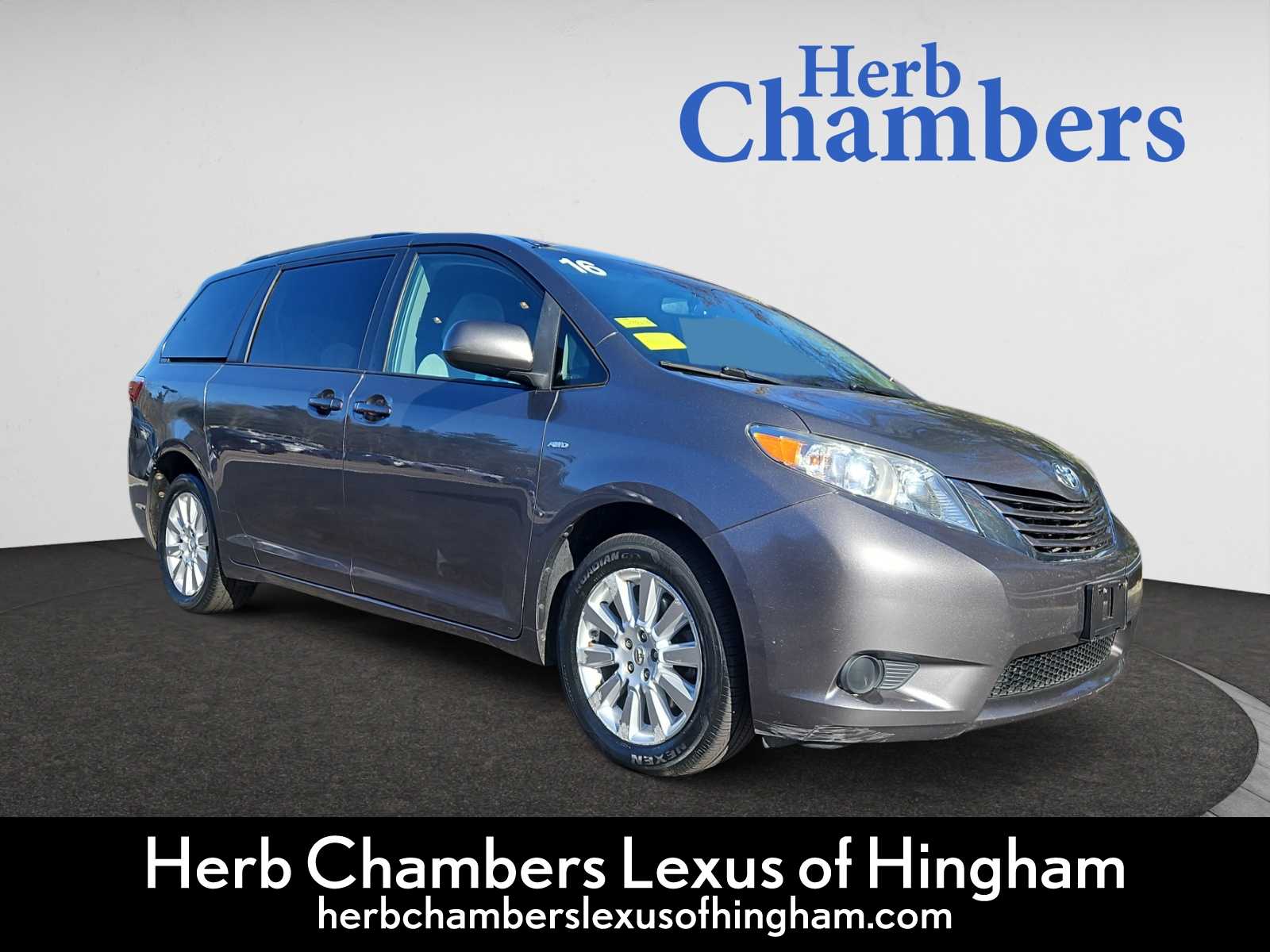 used 2016 Toyota Sienna car, priced at $20,998