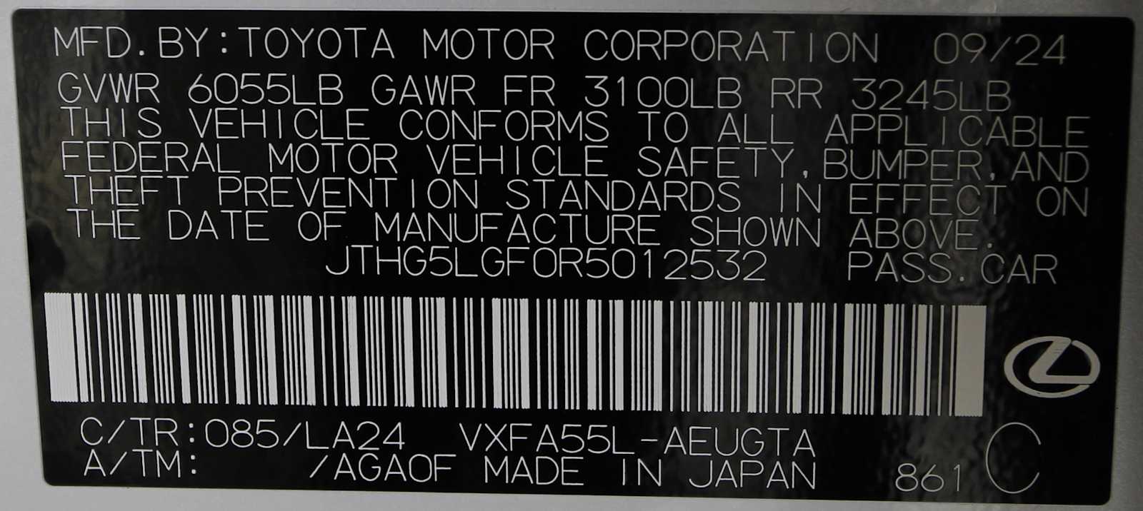 used 2024 Lexus LS car, priced at $89,998