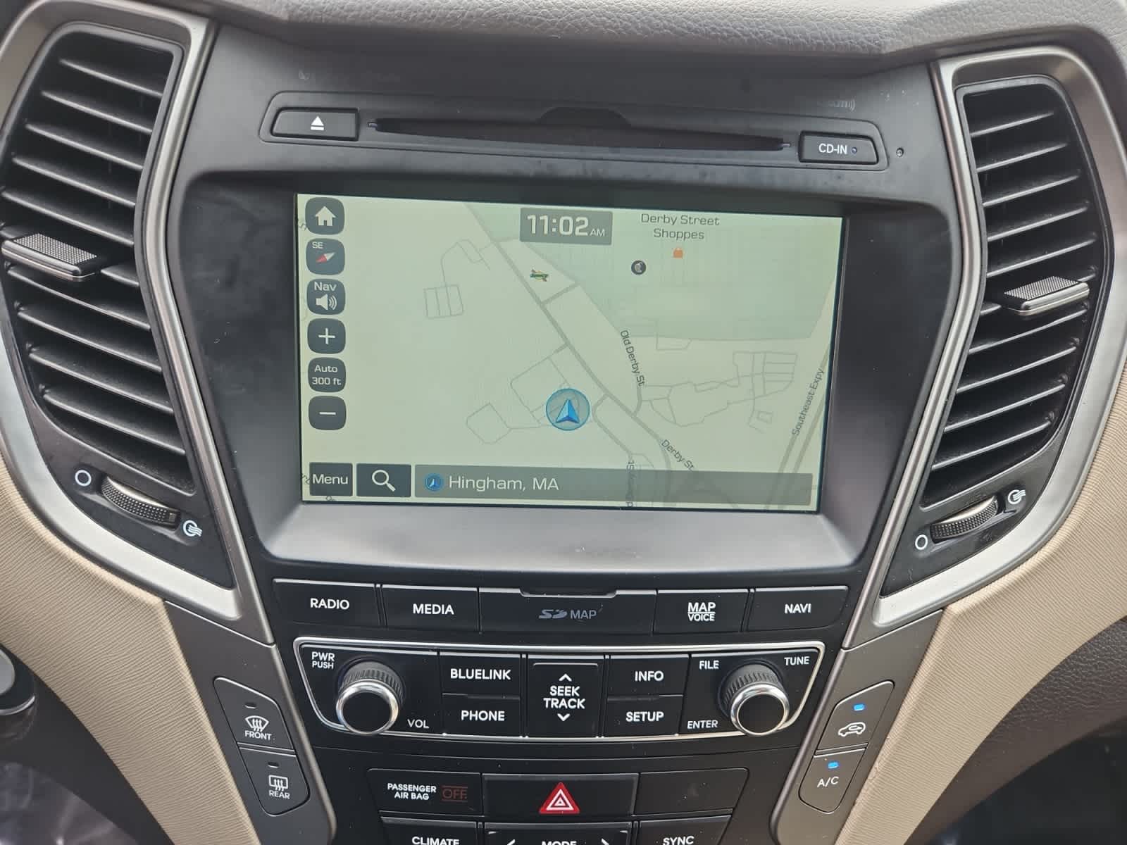 used 2017 Hyundai Santa Fe Sport car, priced at $16,498