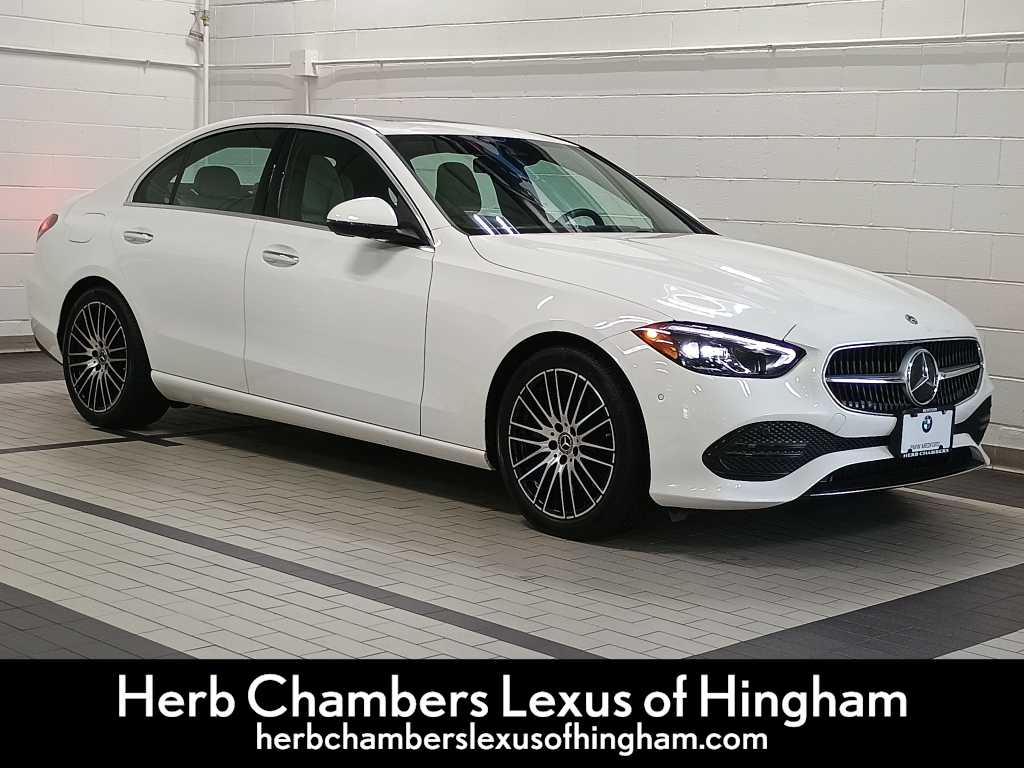 used 2024 Mercedes-Benz C-Class car, priced at $44,998