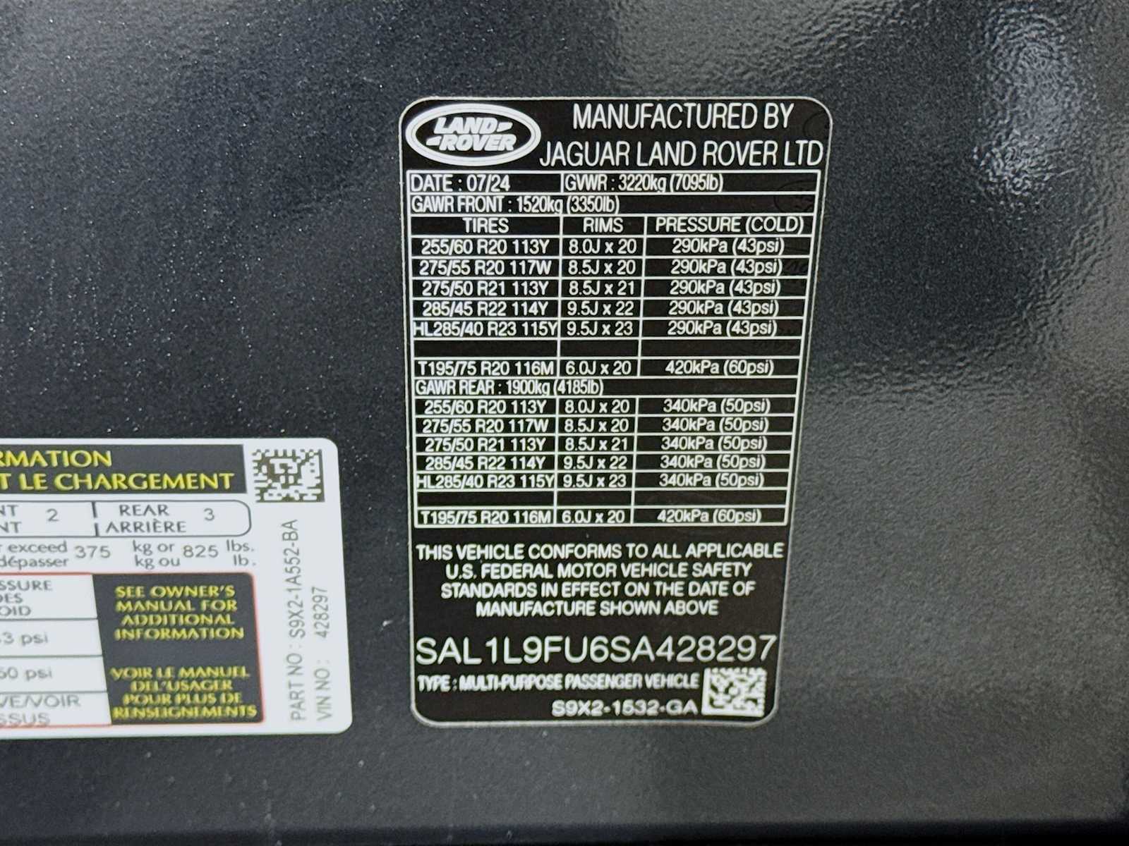 used 2025 Land Rover Range Rover Sport car, priced at $94,498