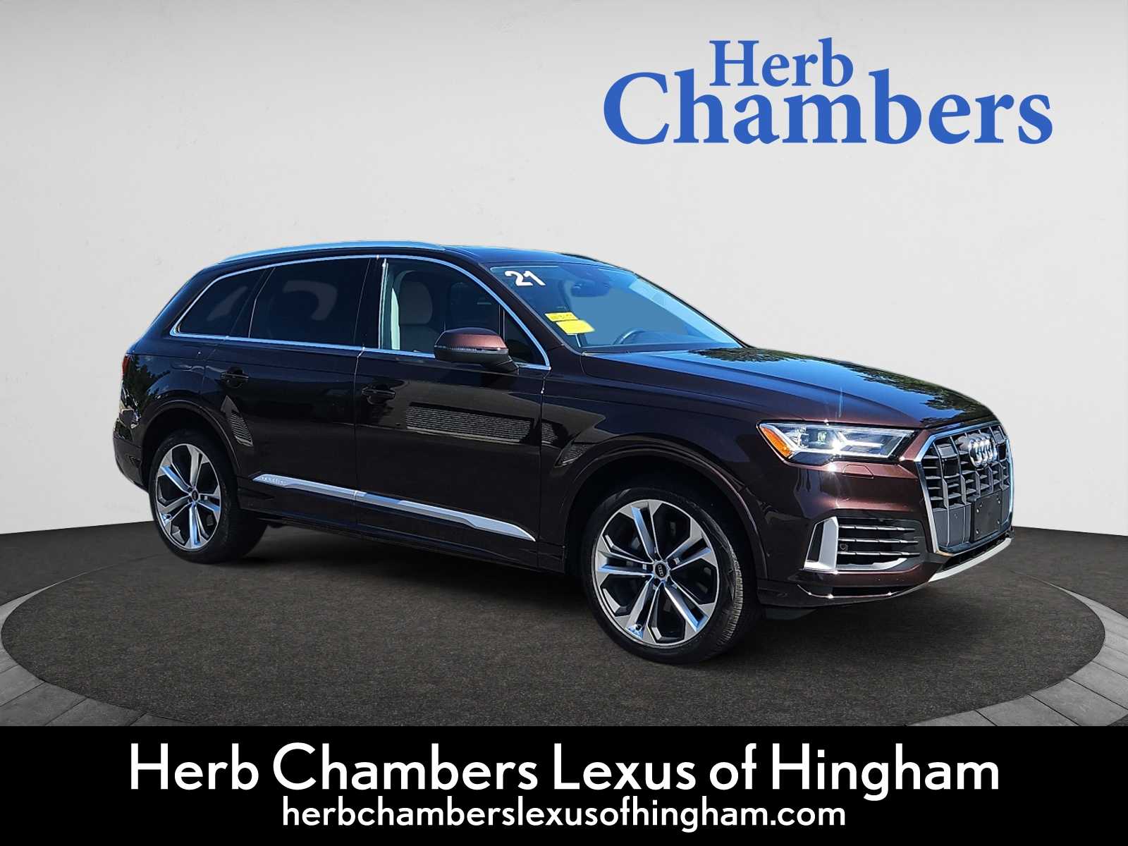 used 2021 Audi Q7 car, priced at $37,998