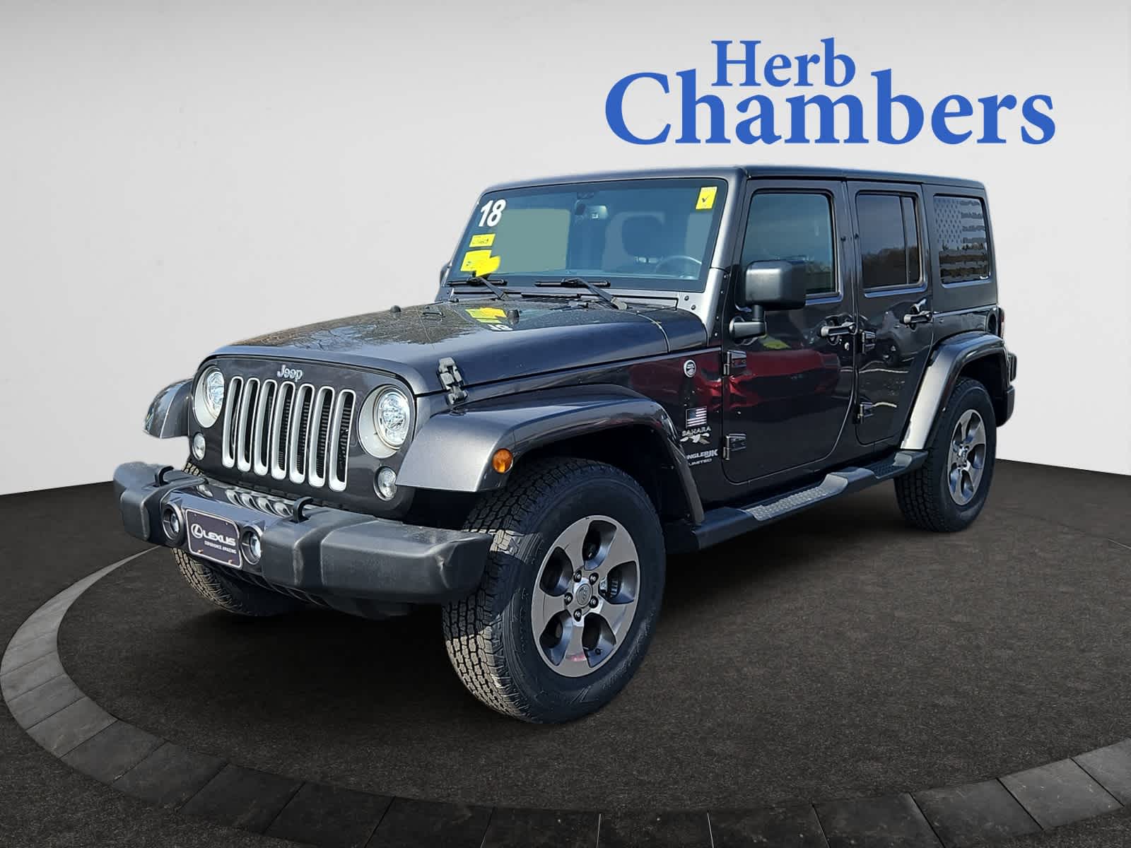 used 2018 Jeep Wrangler Unlimited car, priced at $21,998