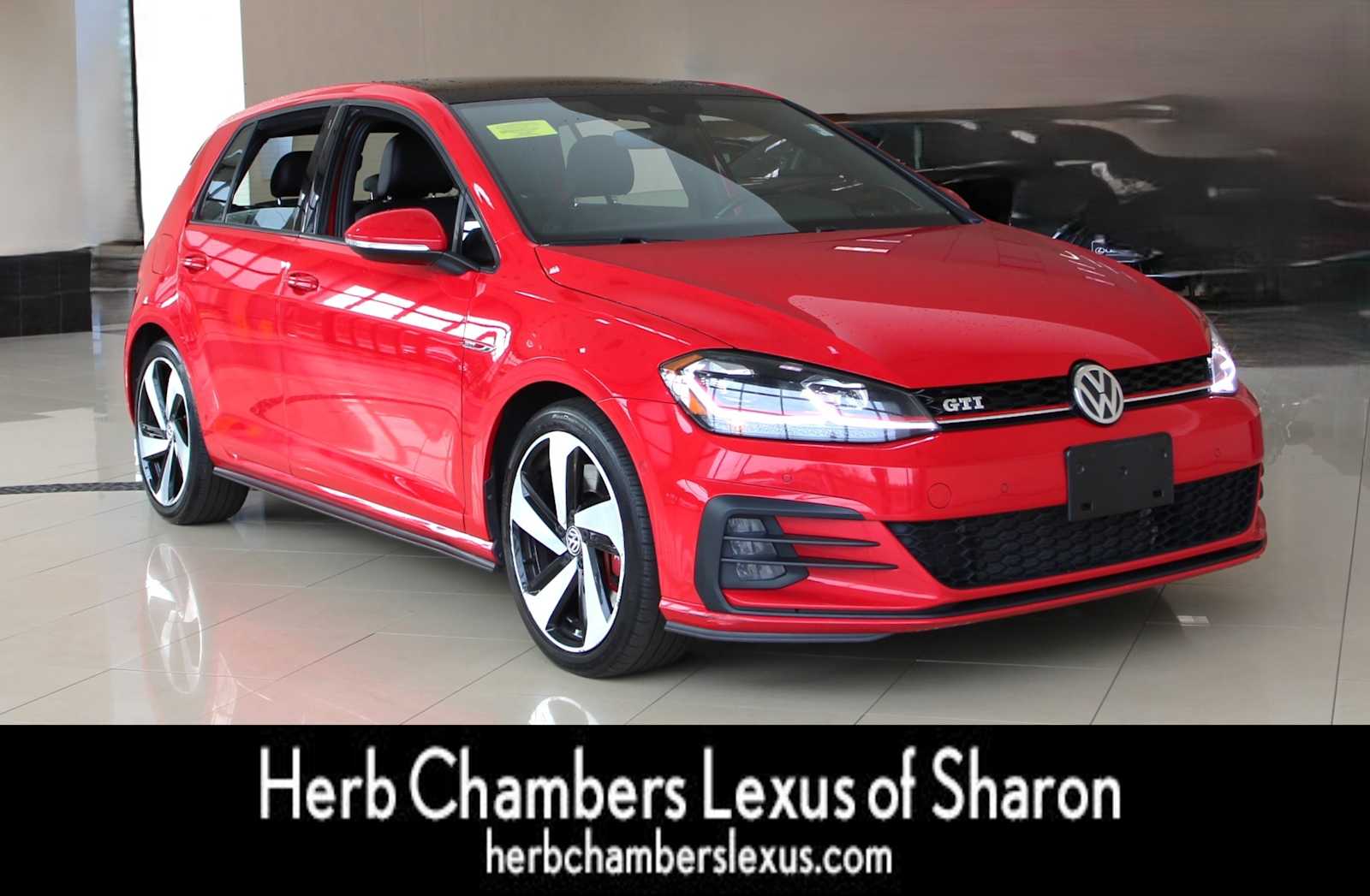 used 2018 Volkswagen Golf GTI car, priced at $19,498