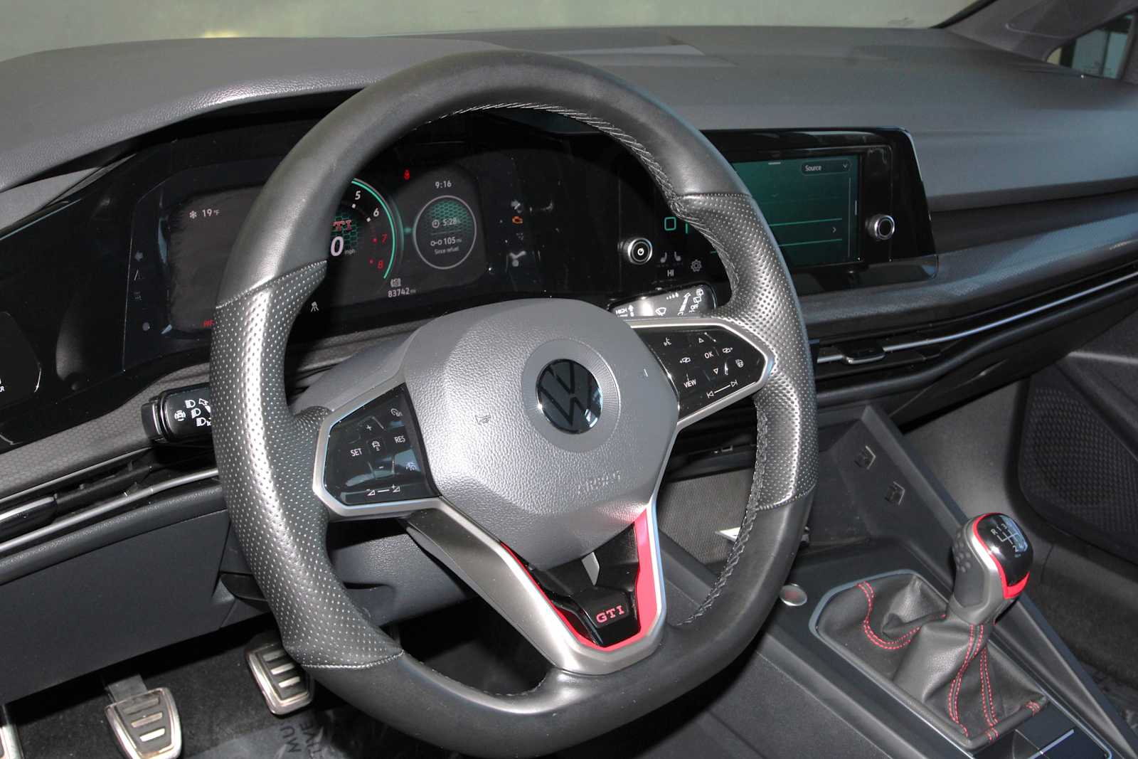 used 2022 Volkswagen Golf GTI car, priced at $19,998