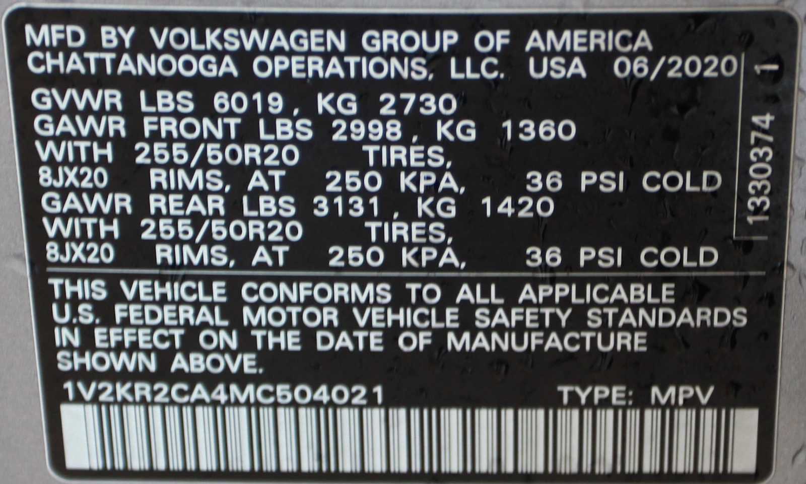 used 2021 Volkswagen Atlas car, priced at $26,998