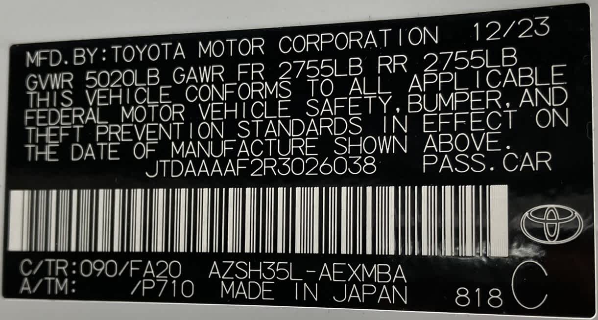 used 2024 Toyota Crown car, priced at $33,998