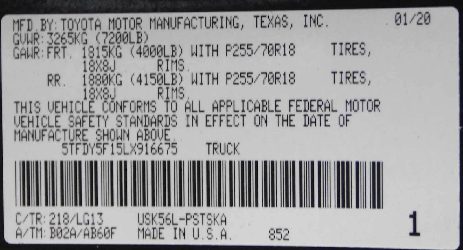 used 2020 Toyota Tundra car, priced at $38,698