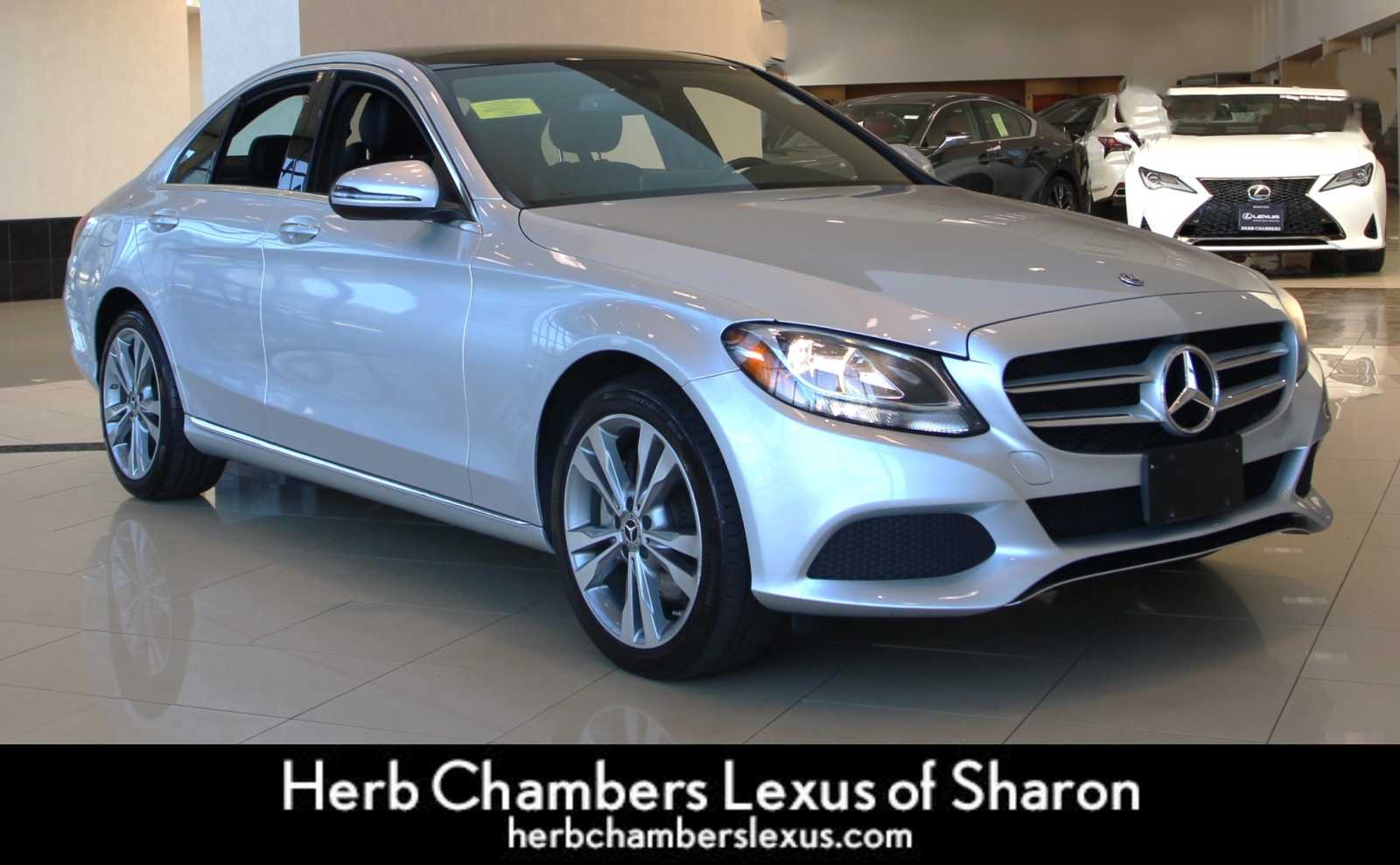 used 2018 Mercedes-Benz C-Class car, priced at $23,988