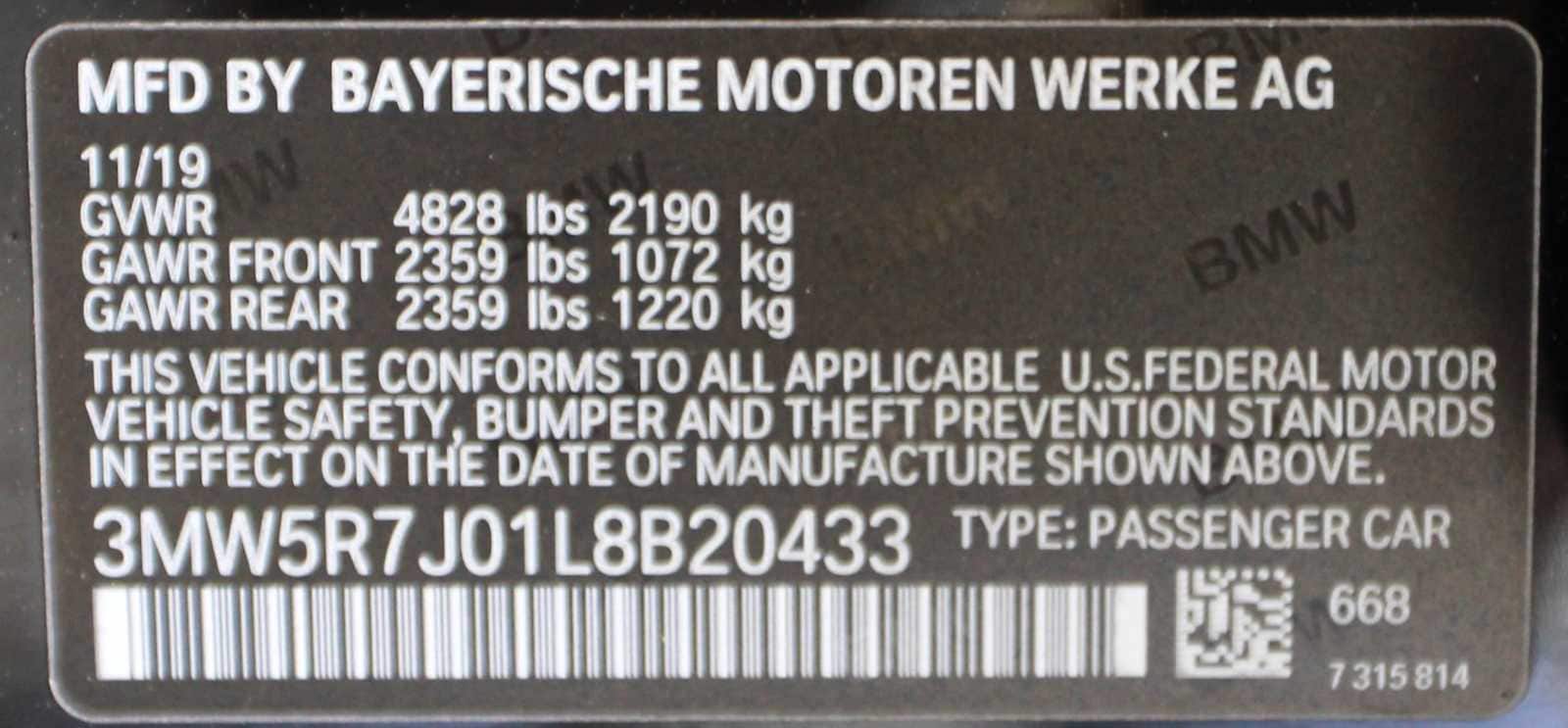 used 2020 BMW 330i car, priced at $20,998