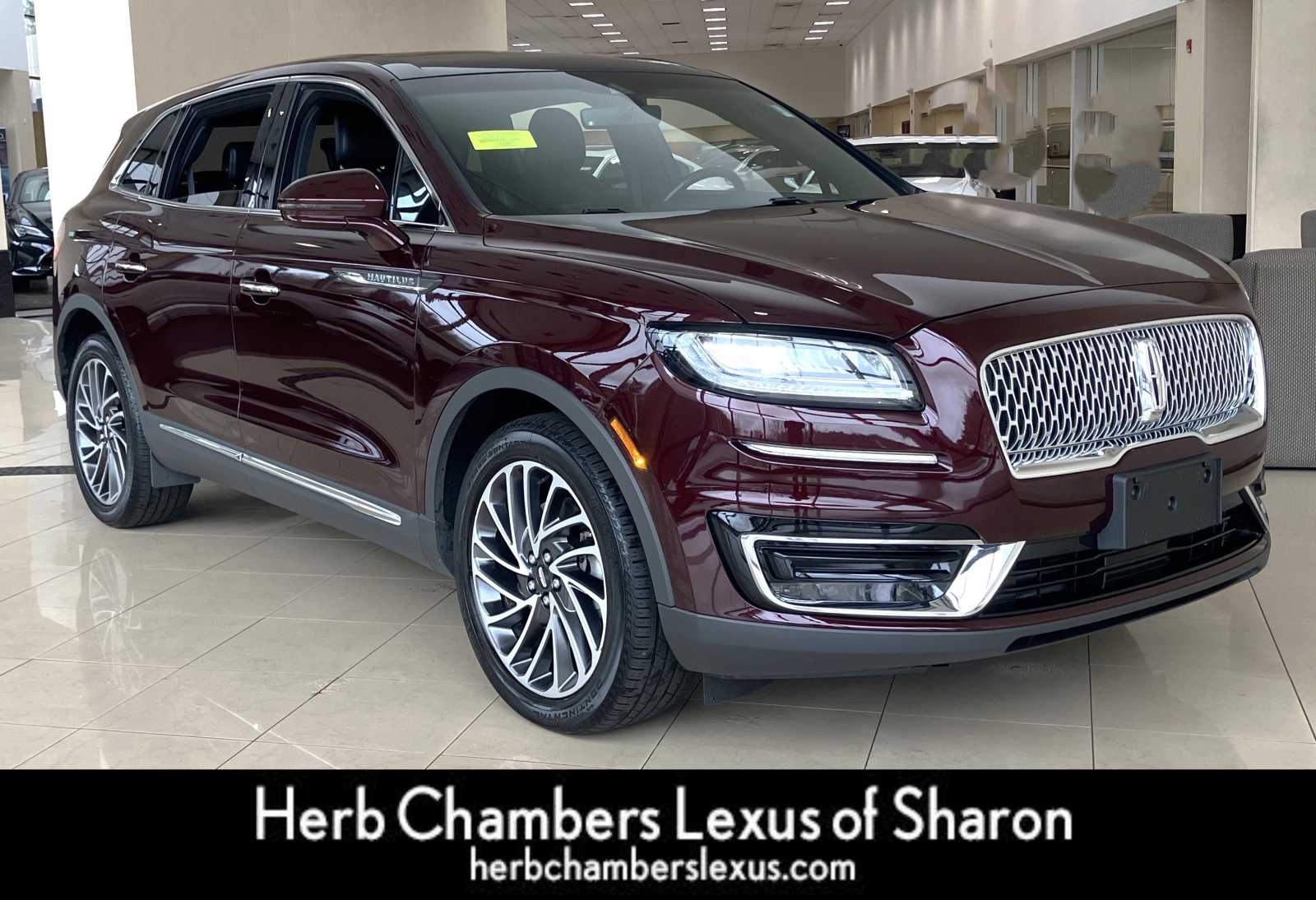 used 2019 Lincoln Nautilus car, priced at $29,998