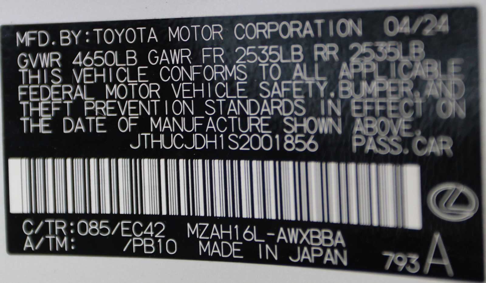 used 2025 Lexus UX 300h car, priced at $41,998