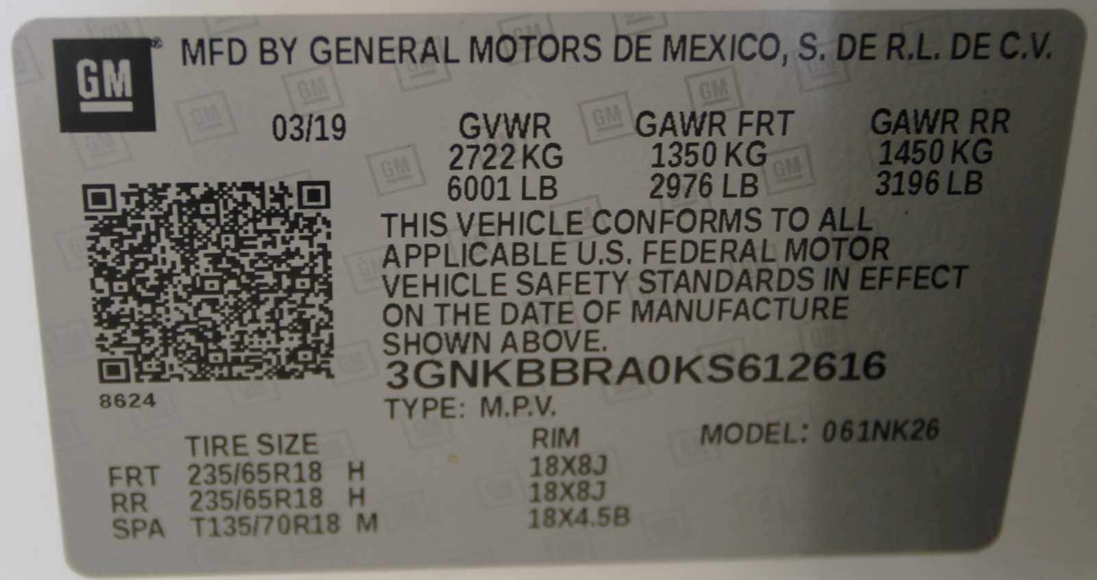 used 2019 Chevrolet Blazer car, priced at $20,598
