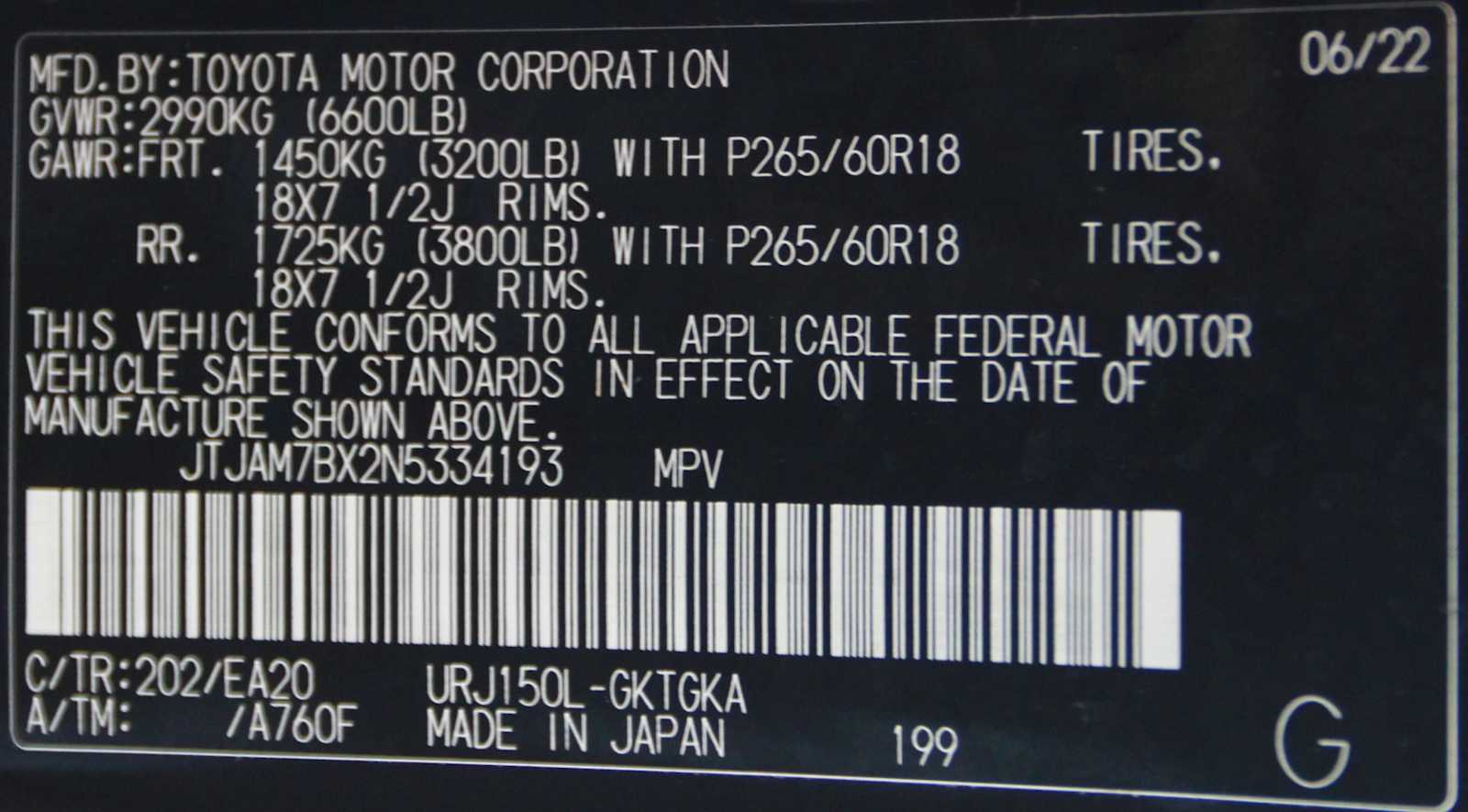 used 2022 Lexus GX 460 car, priced at $50,498