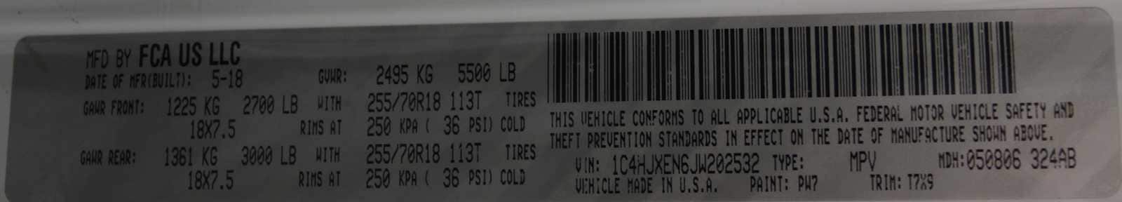used 2018 Jeep Wrangler Unlimited car, priced at $24,598