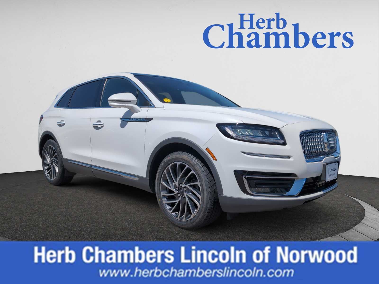 used 2020 Lincoln Nautilus car, priced at $30,998