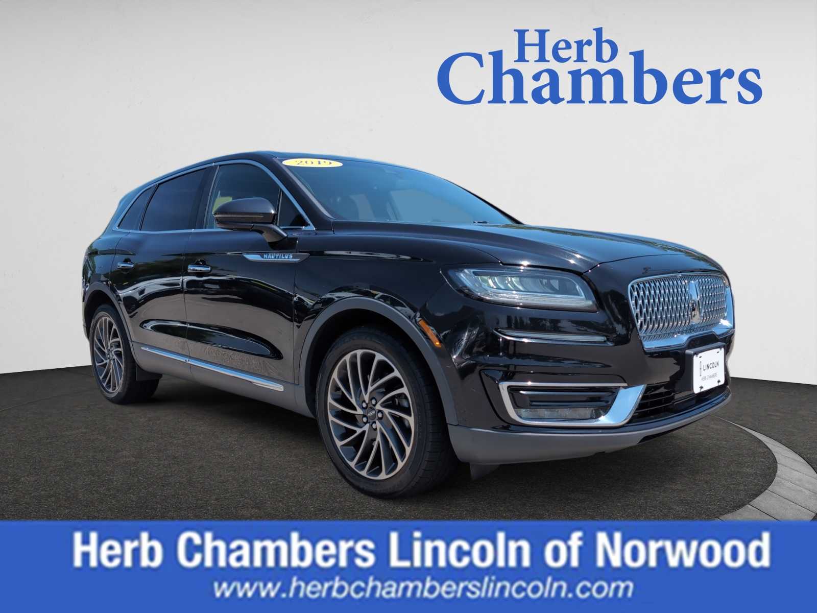 used 2019 Lincoln Nautilus car, priced at $24,998