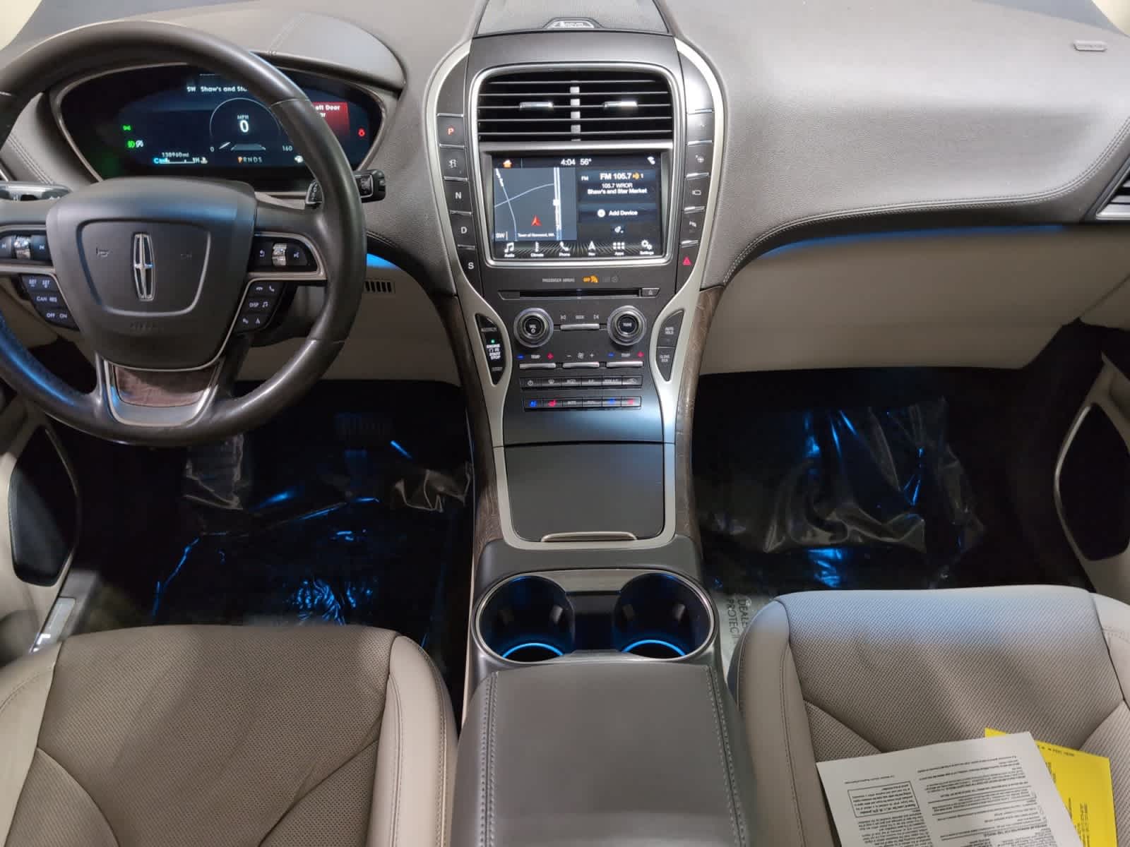 used 2019 Lincoln Nautilus car, priced at $17,998